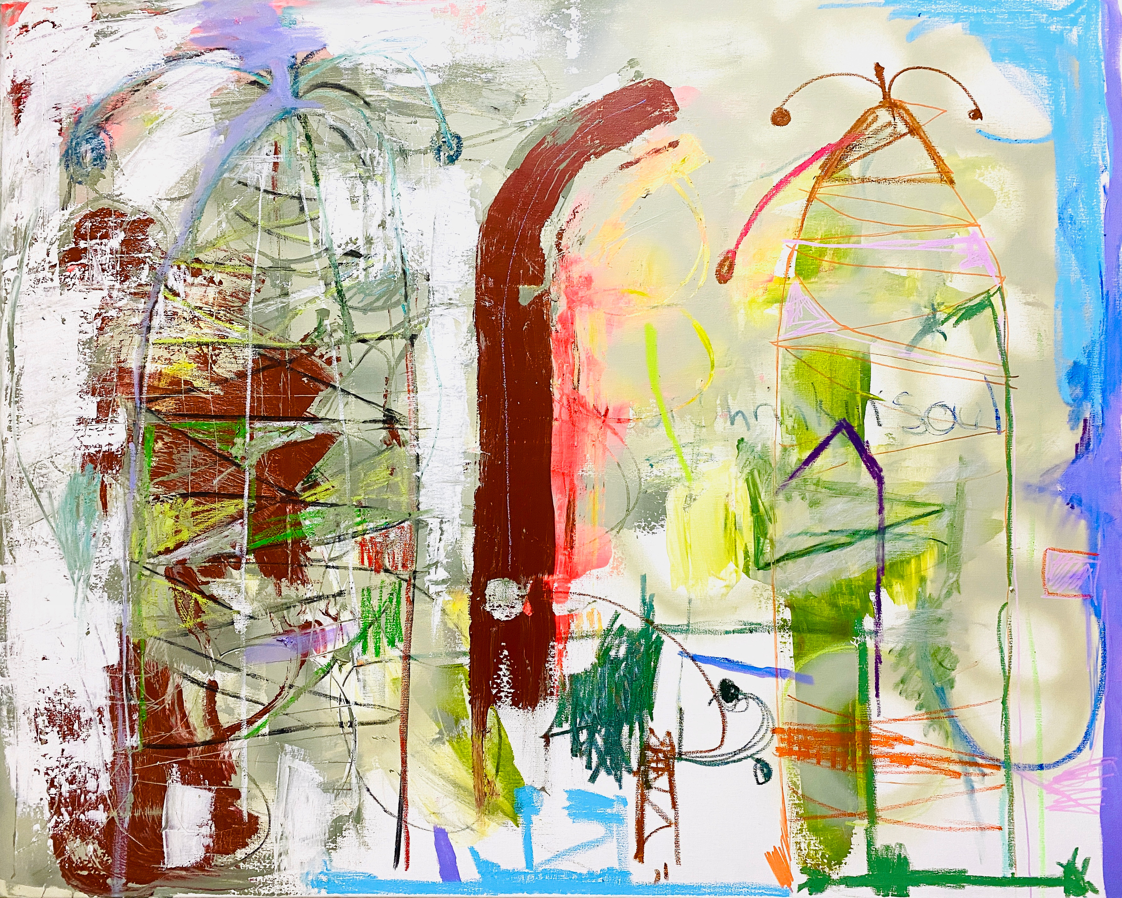 Comets And Stars With Tails Blazing, All Are There Forever Falling, Falling Love - Artwork