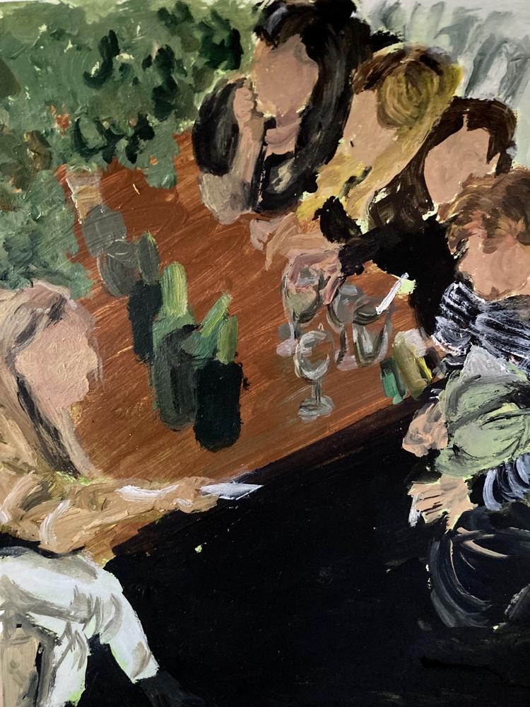 Wine Gathering  - Artwork