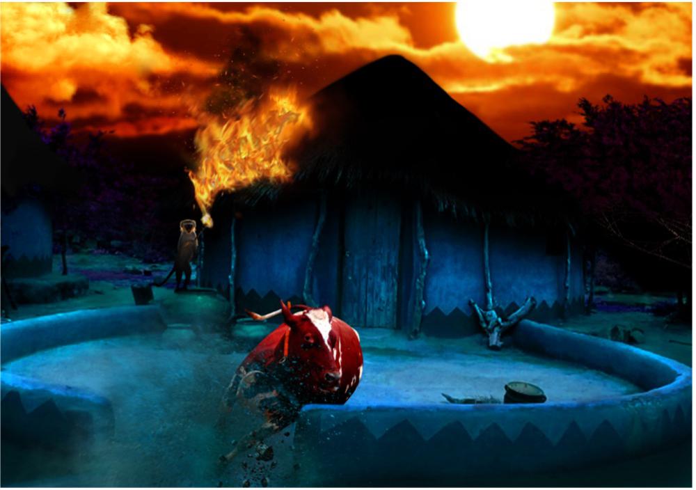 Kitso: Those in Grass Houses Should Not Stoke Fires - Artwork
