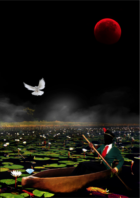 Bosigo jo bo itshepileng: Returning Okavango Blue - Artwork