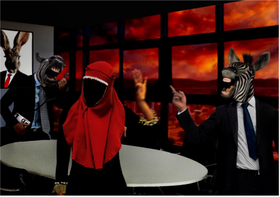 Insults of Inconsequence: Ka tlhagolela mooka ya re o gola wantlhaba - Artwork