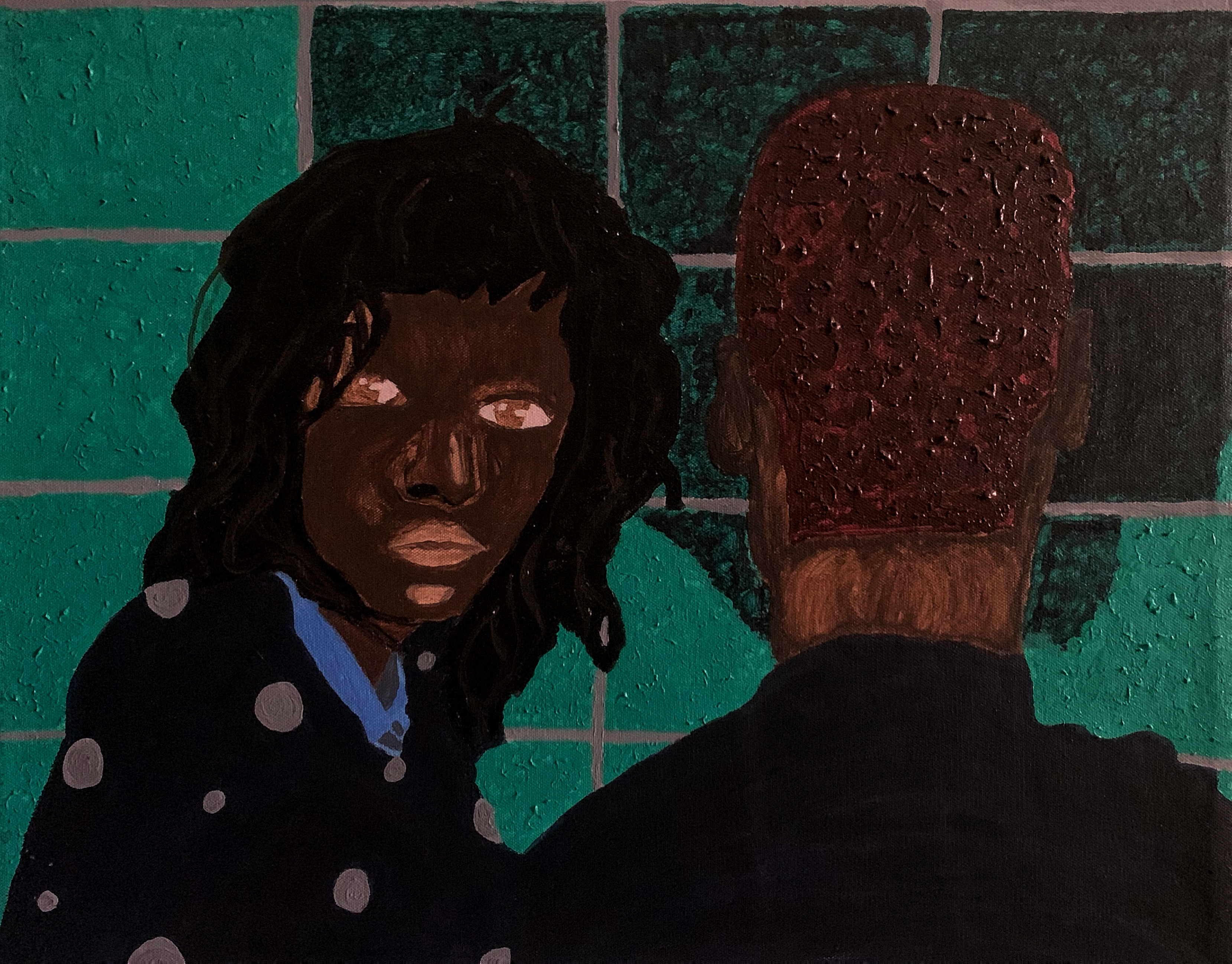 Ursula and Grandpa - Artwork