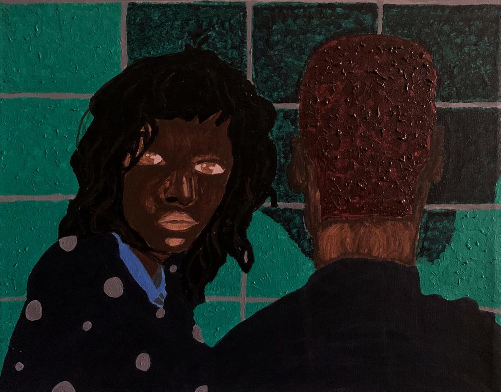 Ursula and Grandpa - Artwork