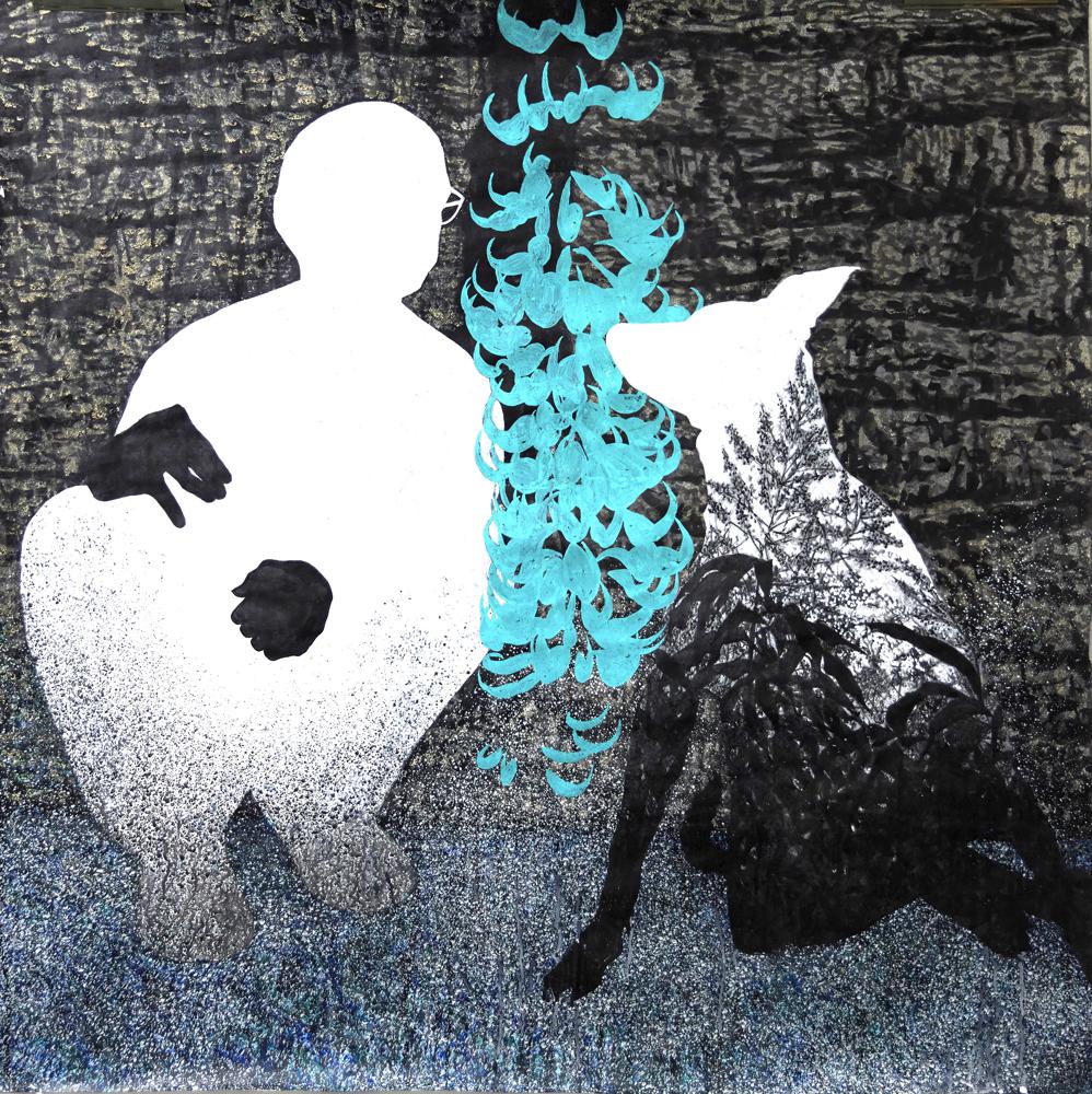 Antonio, Dog and Jade Vine, from My Social Media Feed on Ink - Artwork