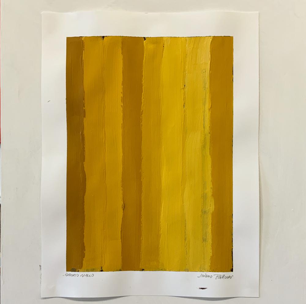 Study for a yellow painting - Artwork