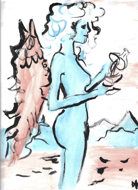 Color Study - Temperance - Artwork