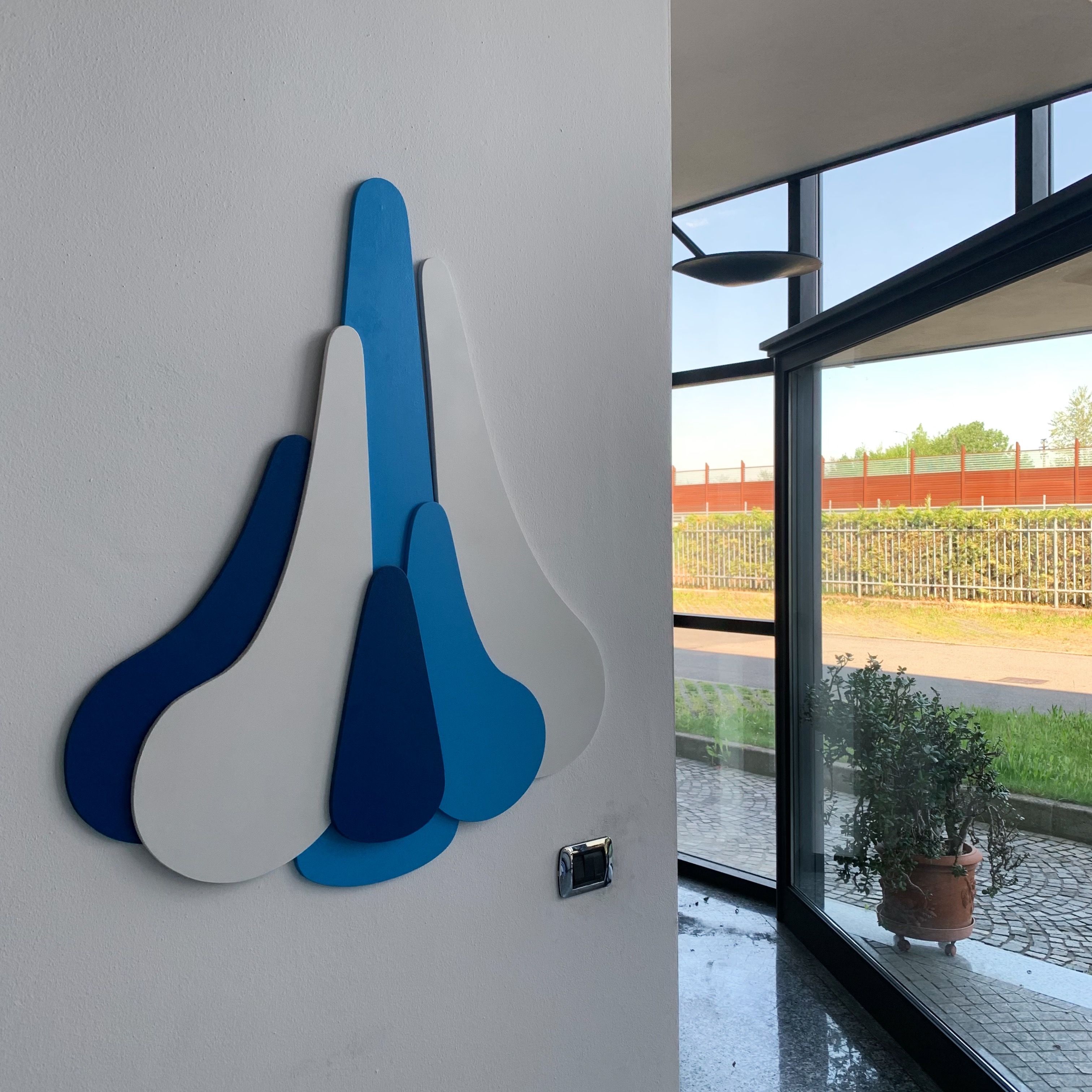 Blu verticale - Artwork