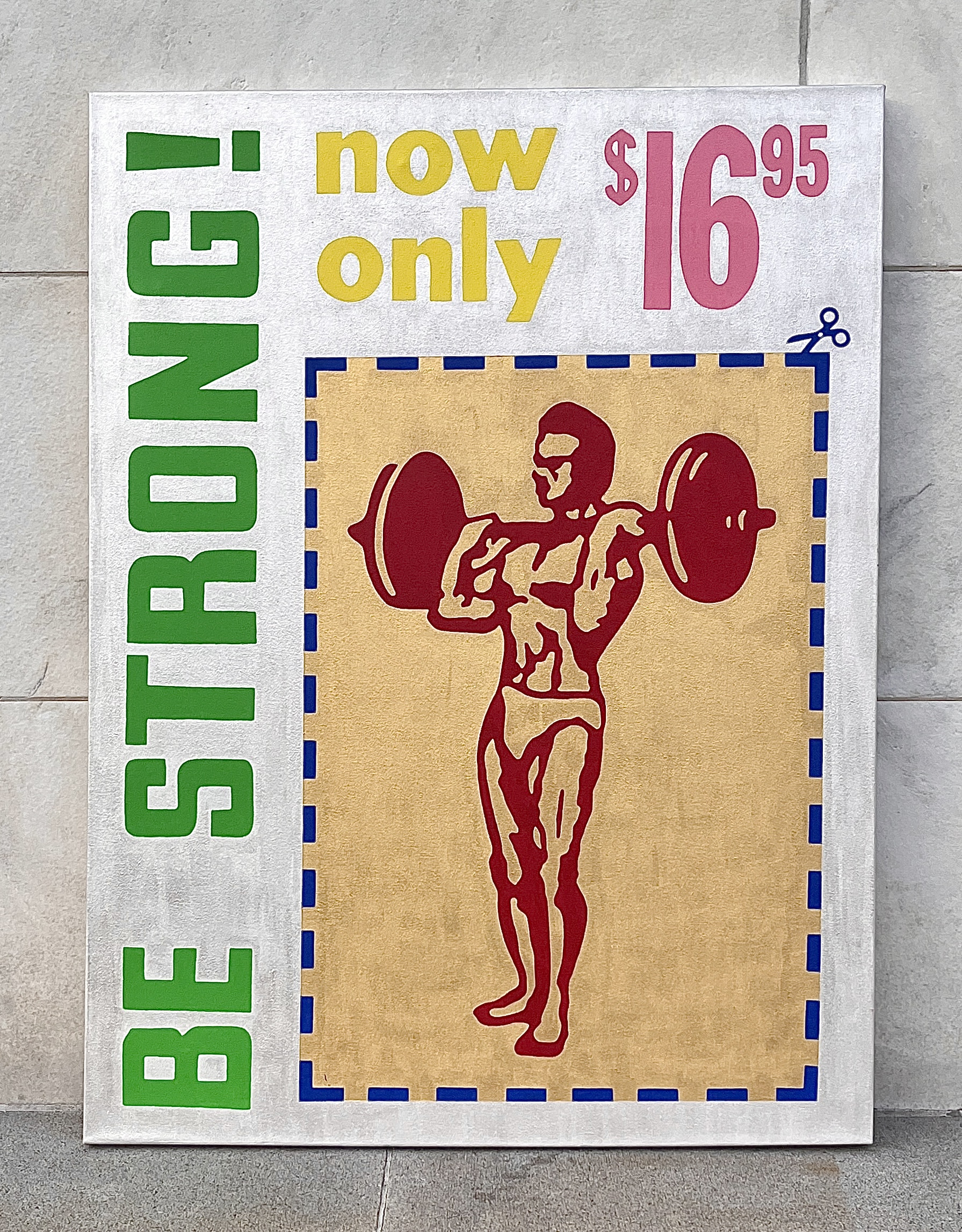 BE STRONG! "NOW ONLY $16.95" - Artwork