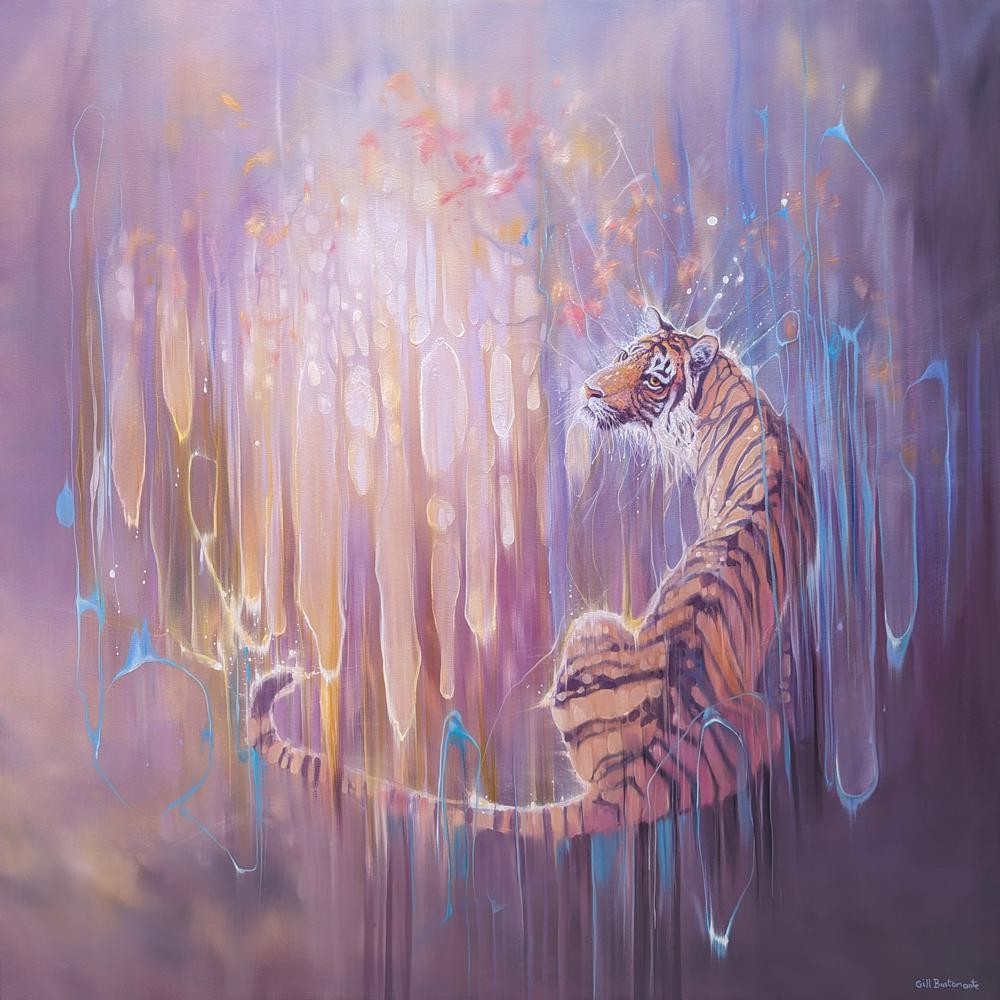 Tiger in the Ether - Artwork
