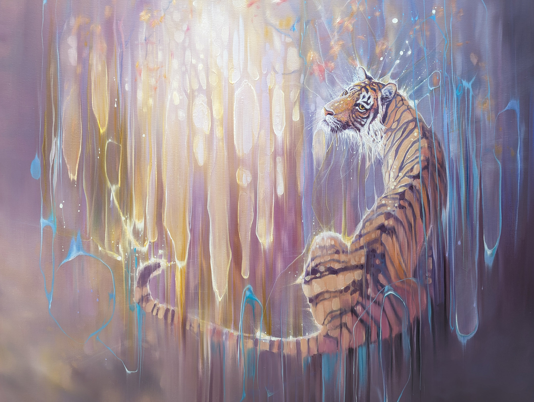 Tiger in the Ether - Artwork