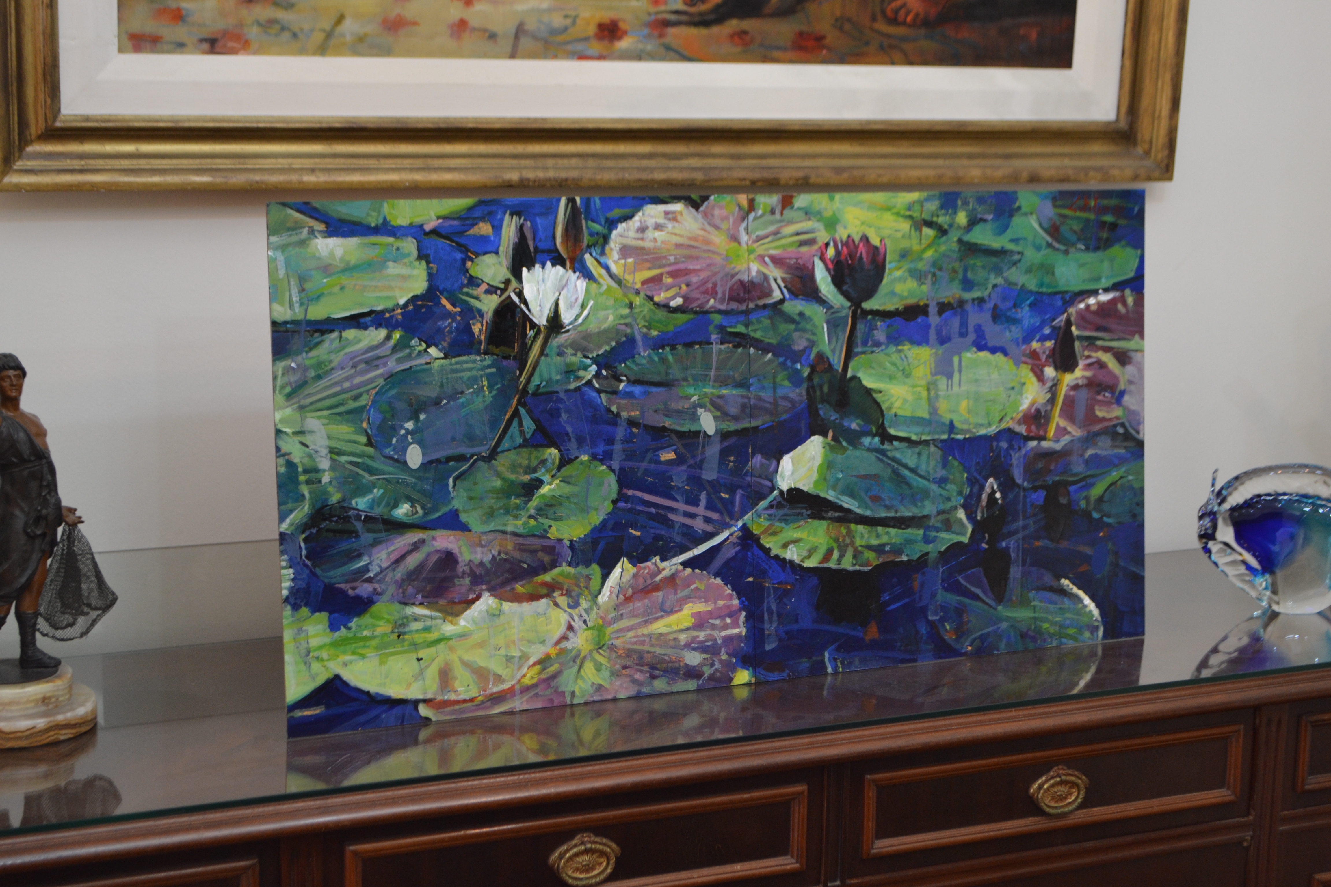 Waterlilies ( Diptych ) - Artwork