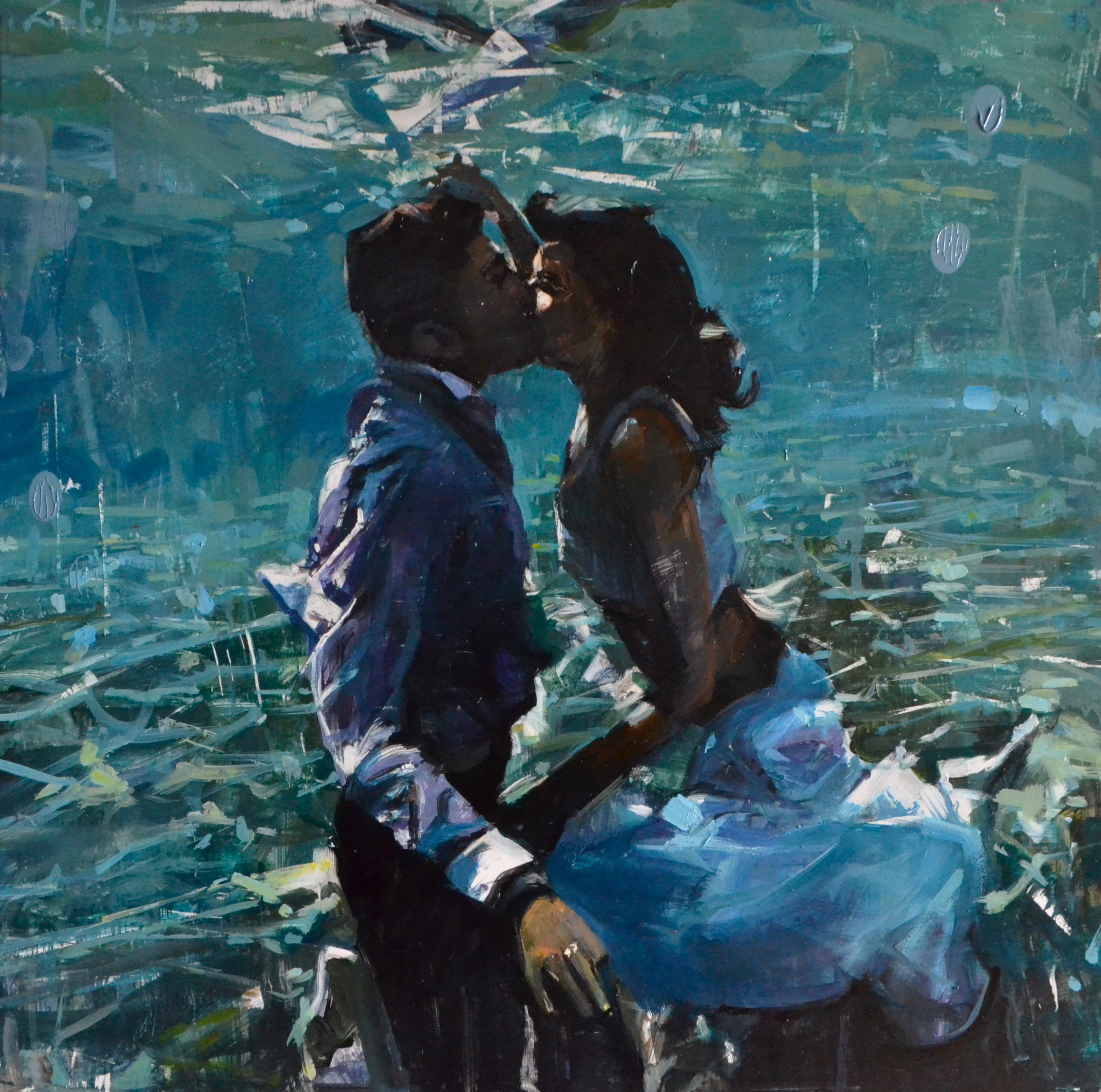 Kissing underwater - Artwork