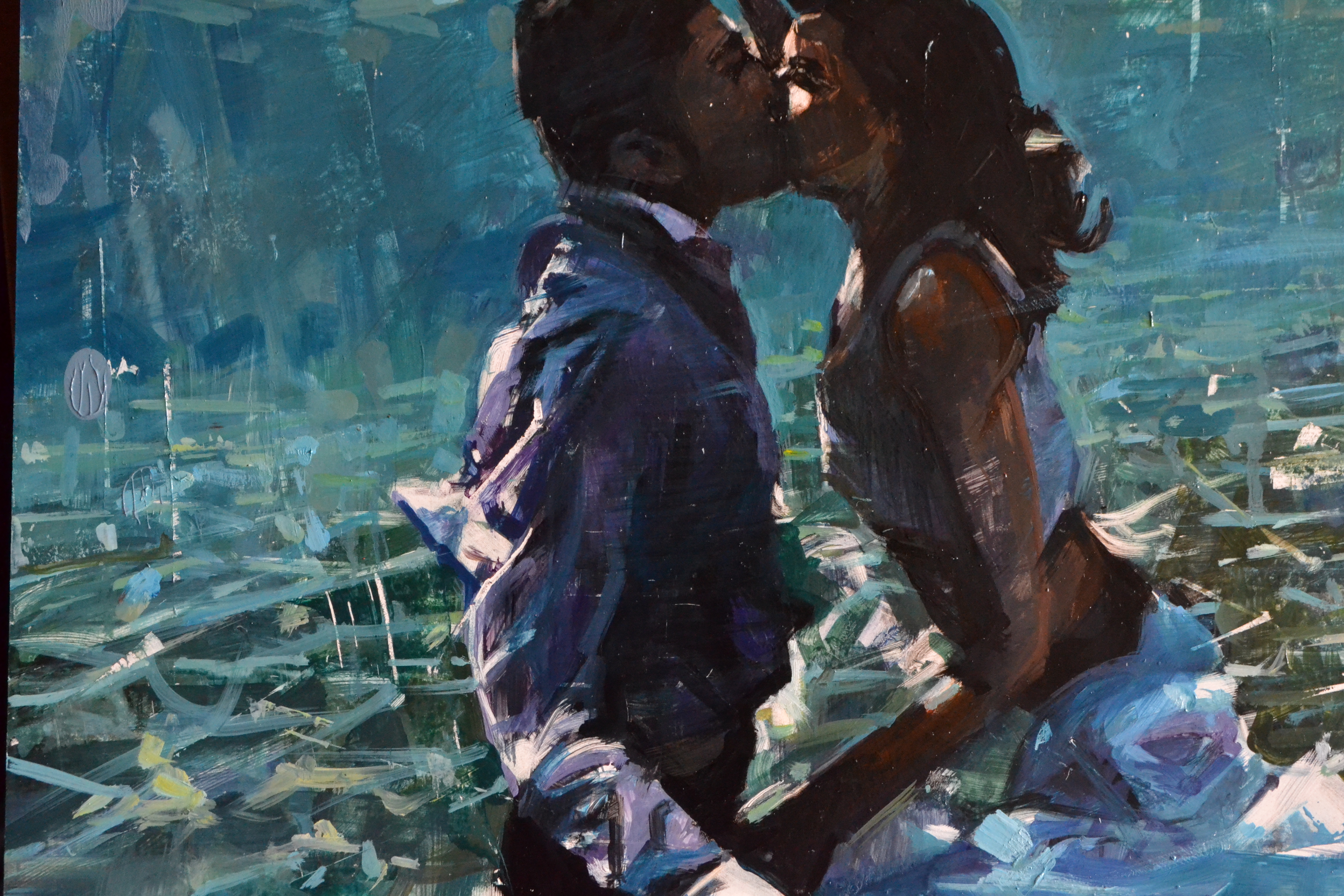 Kissing underwater - Artwork