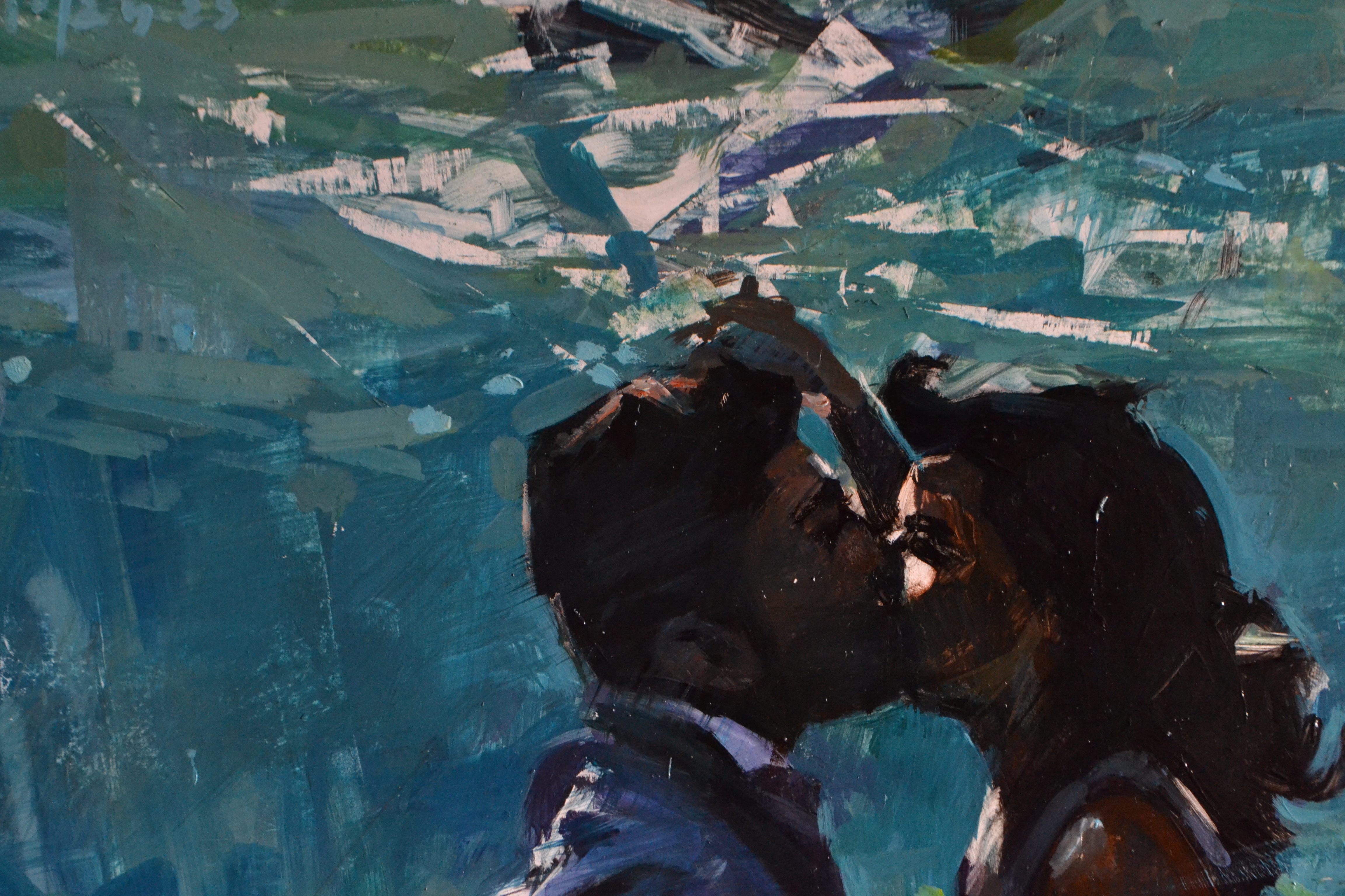 Kissing underwater - Artwork