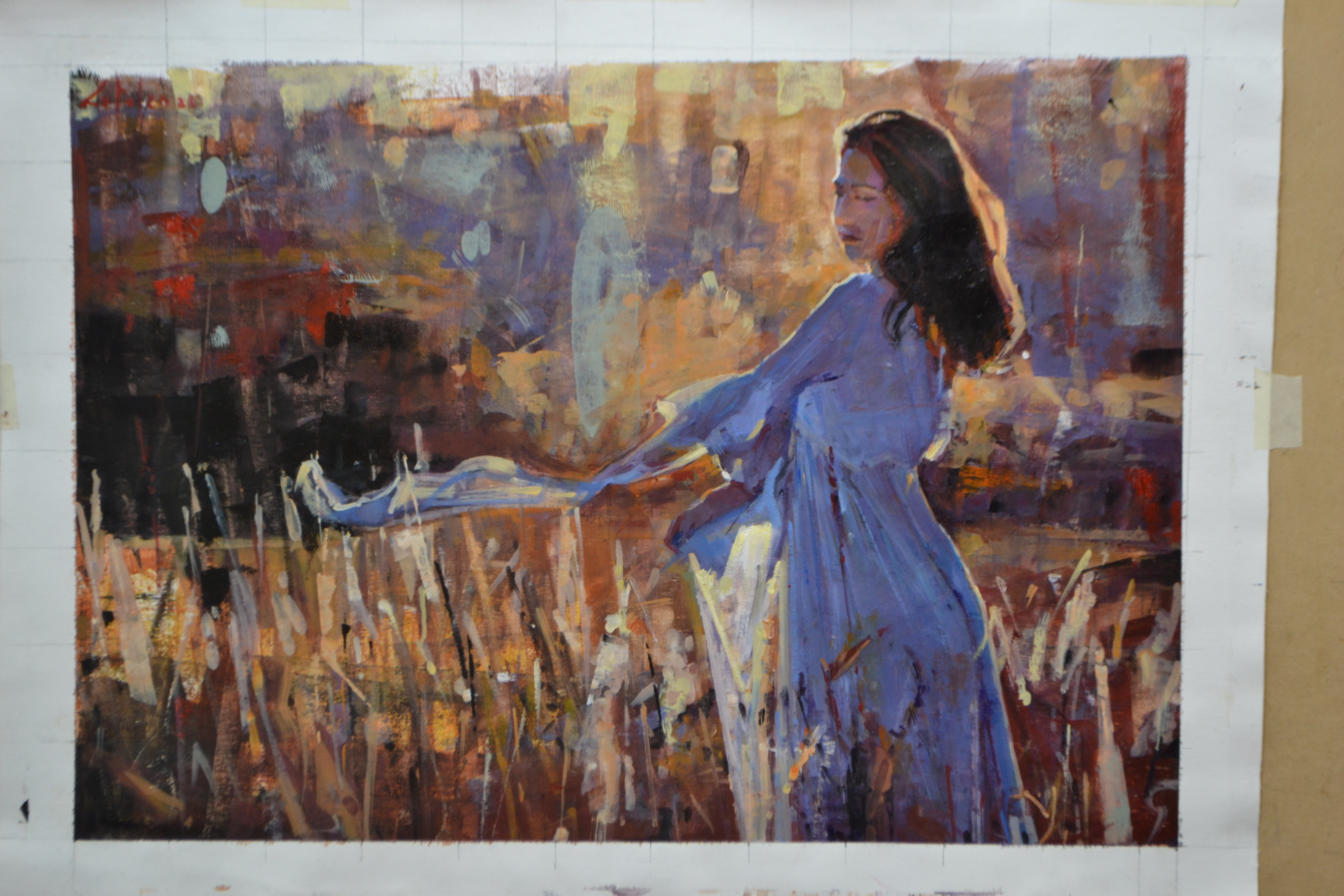 A spring breeze - Artwork