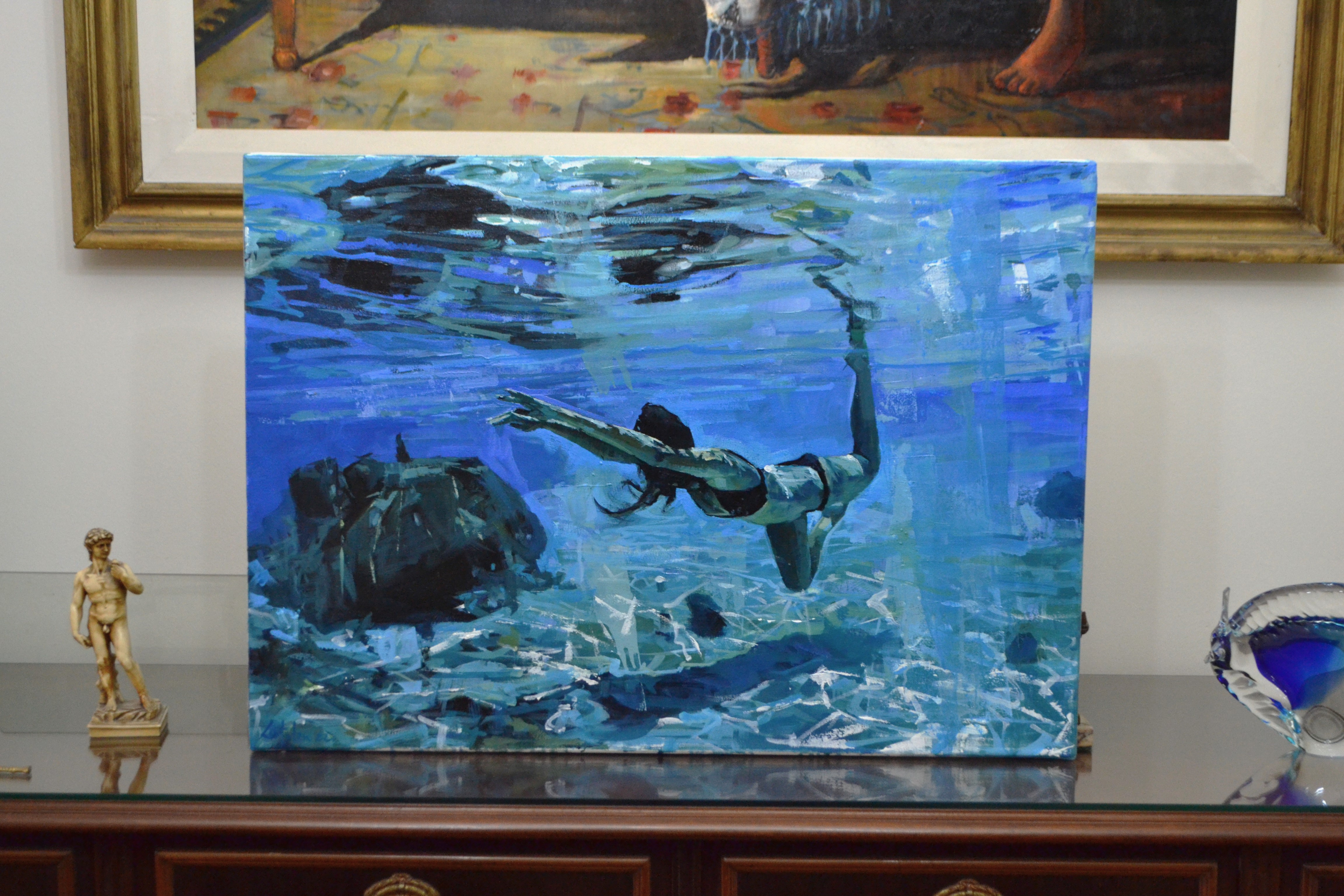 Diving the Ocean - Artwork