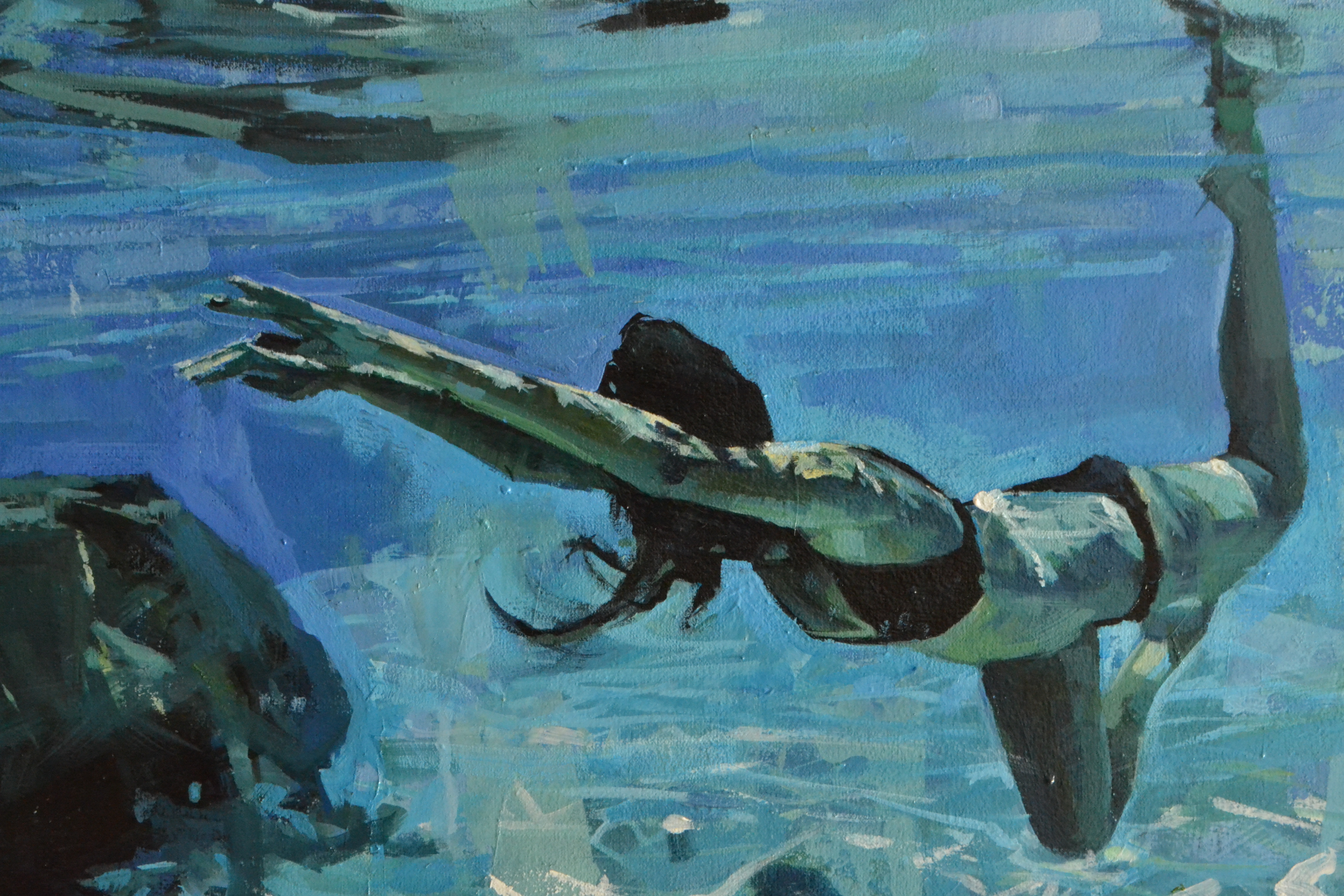 Diving the Ocean - Artwork