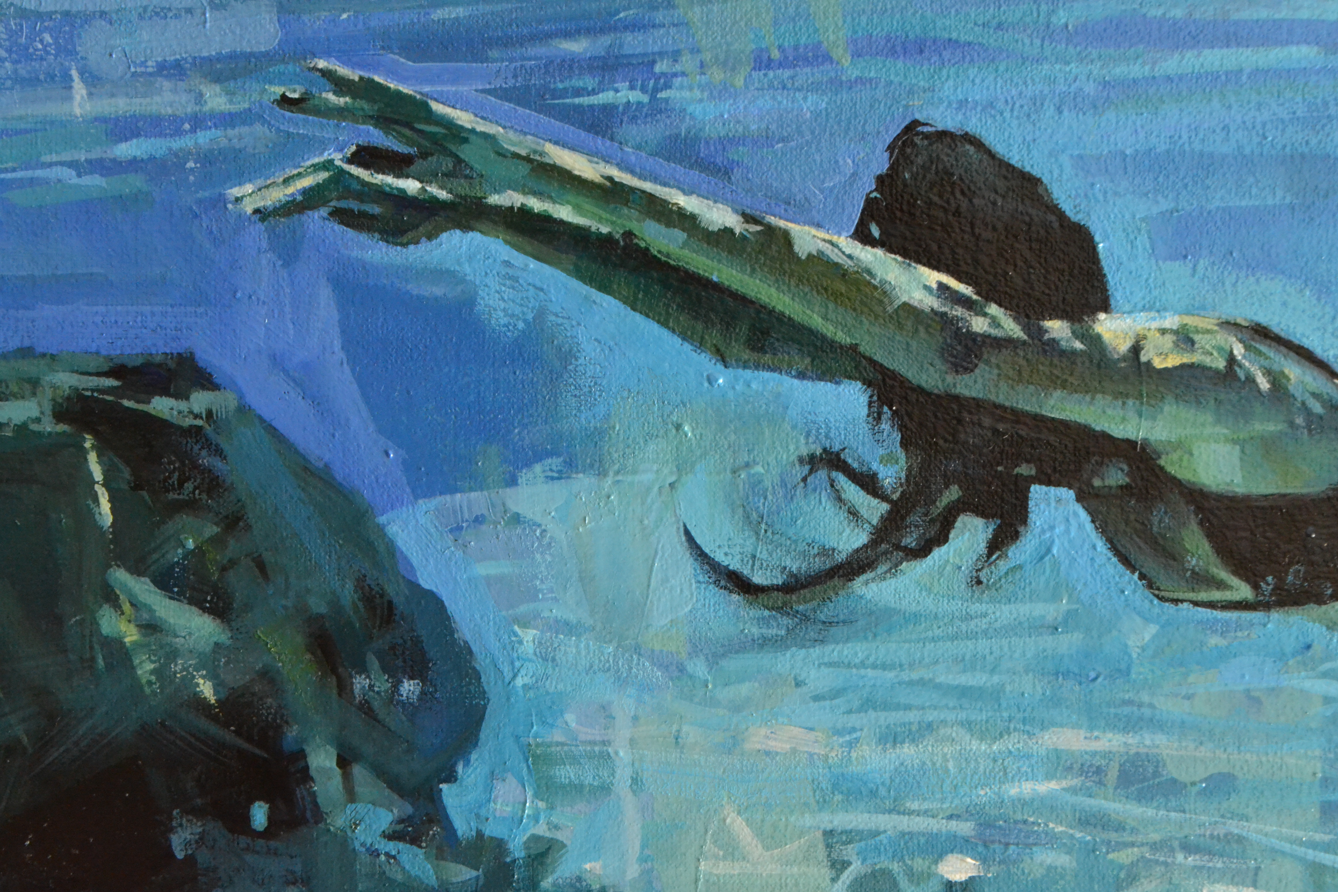 Diving the Ocean - Artwork