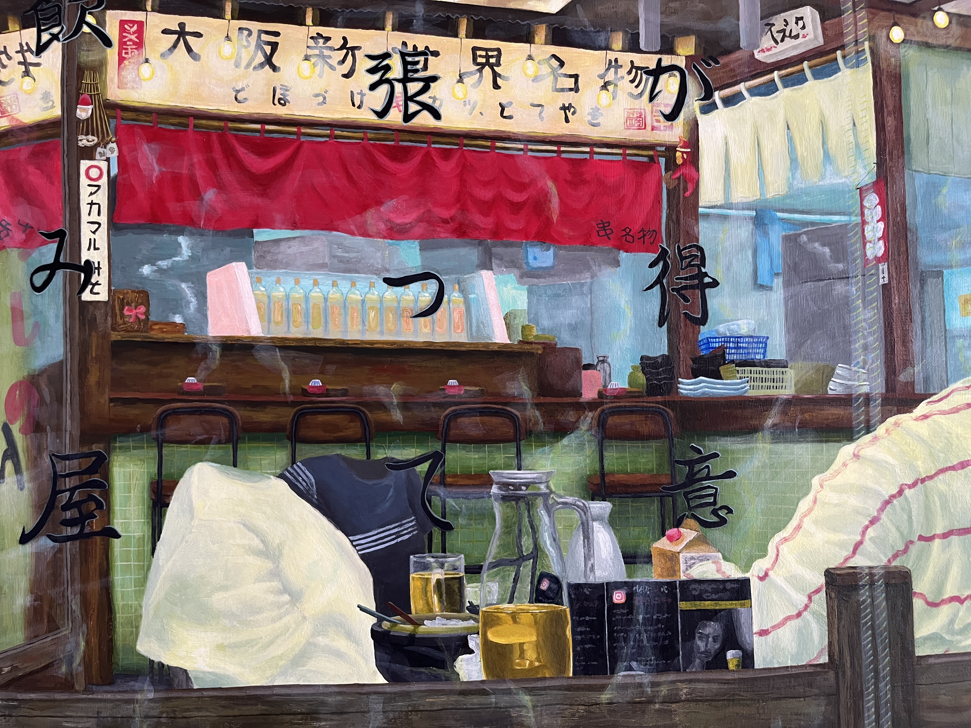 Three Generation Fish Market - Artwork