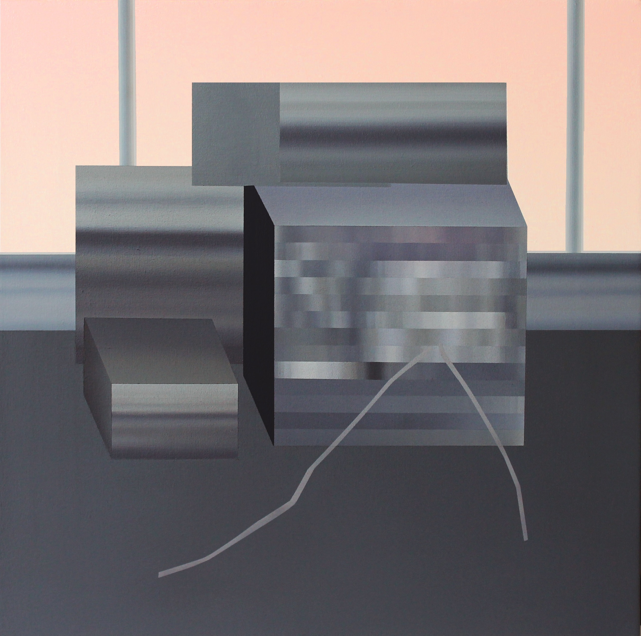 Structure in a Space with Openings (Silence) - Artwork