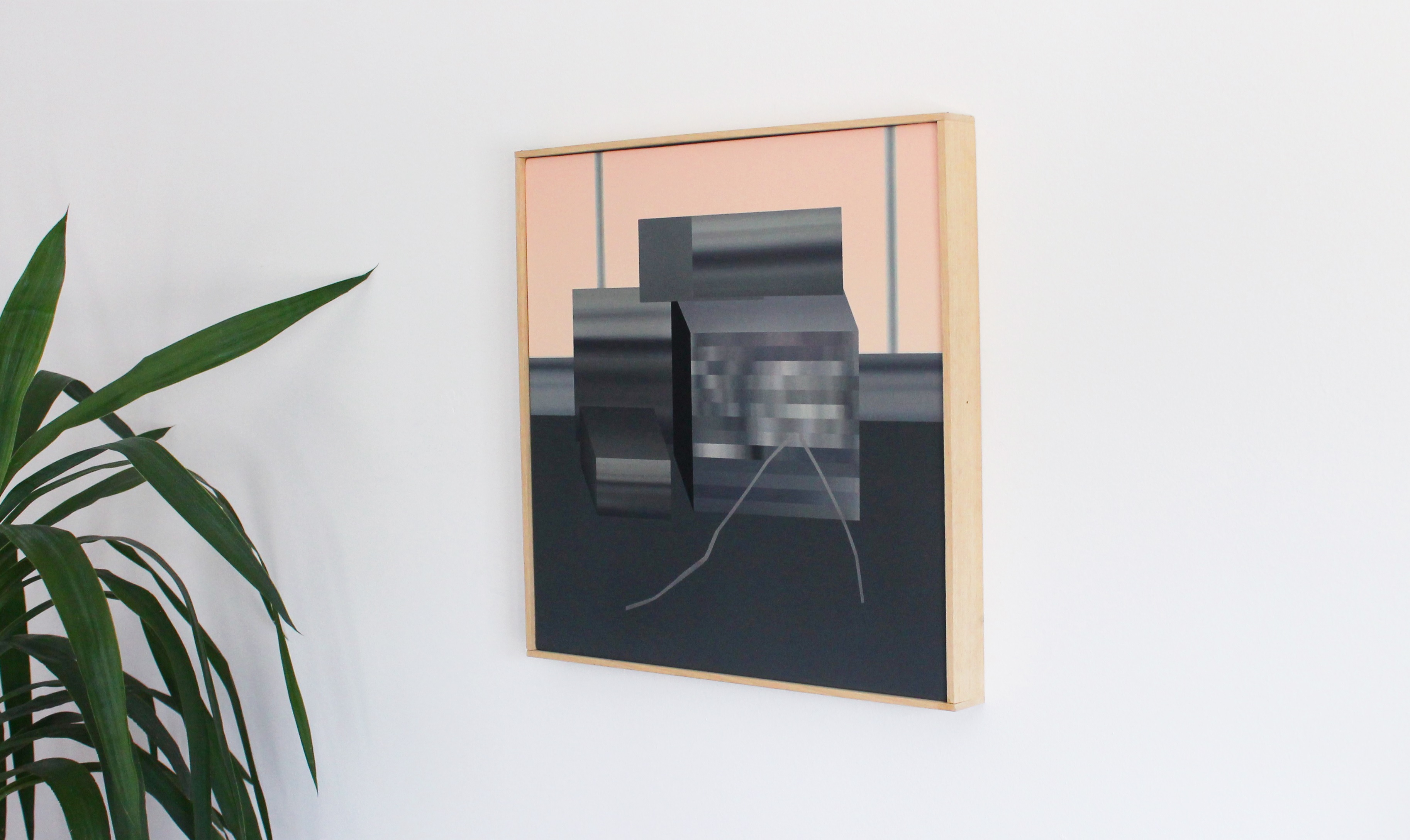 Structure in a Space with Openings (Silence) - Artwork