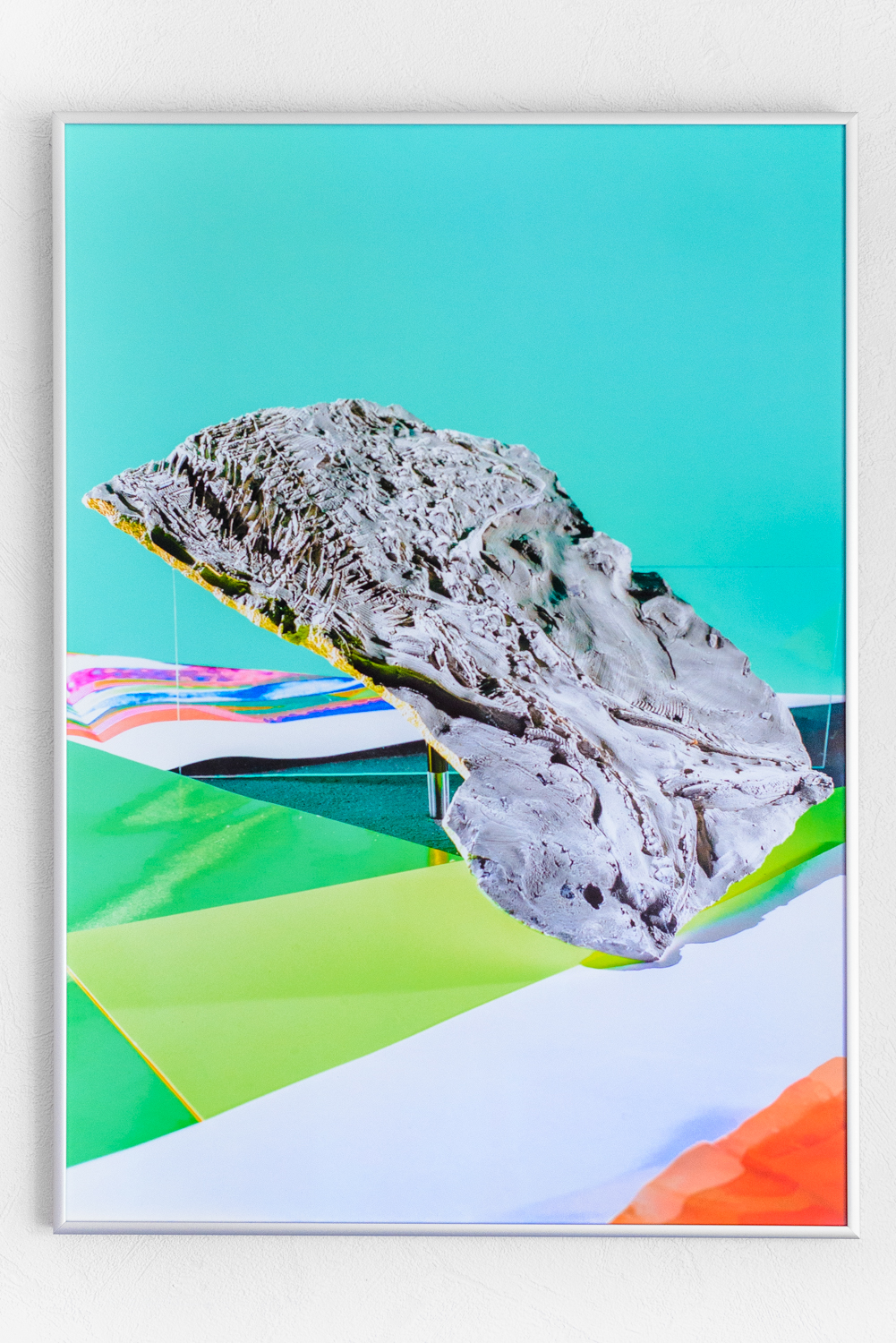 Fossil n.25, from He Found An Old Blue Ocean - Artwork