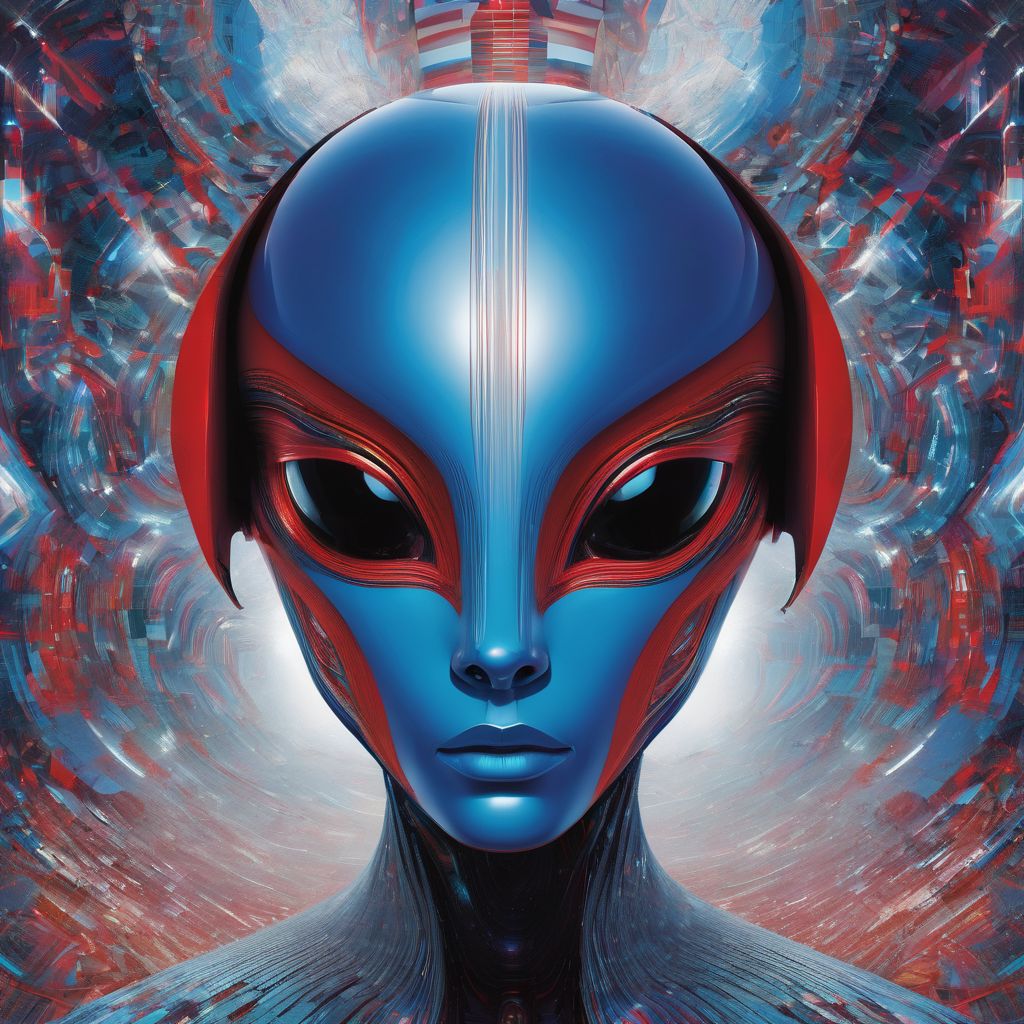 EXTRATERRESTRIAL ART 137 - Artwork