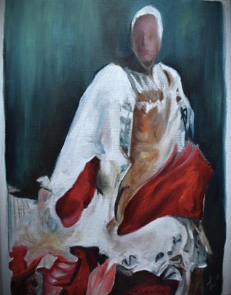 Girl with a Rooster Transition - Artwork