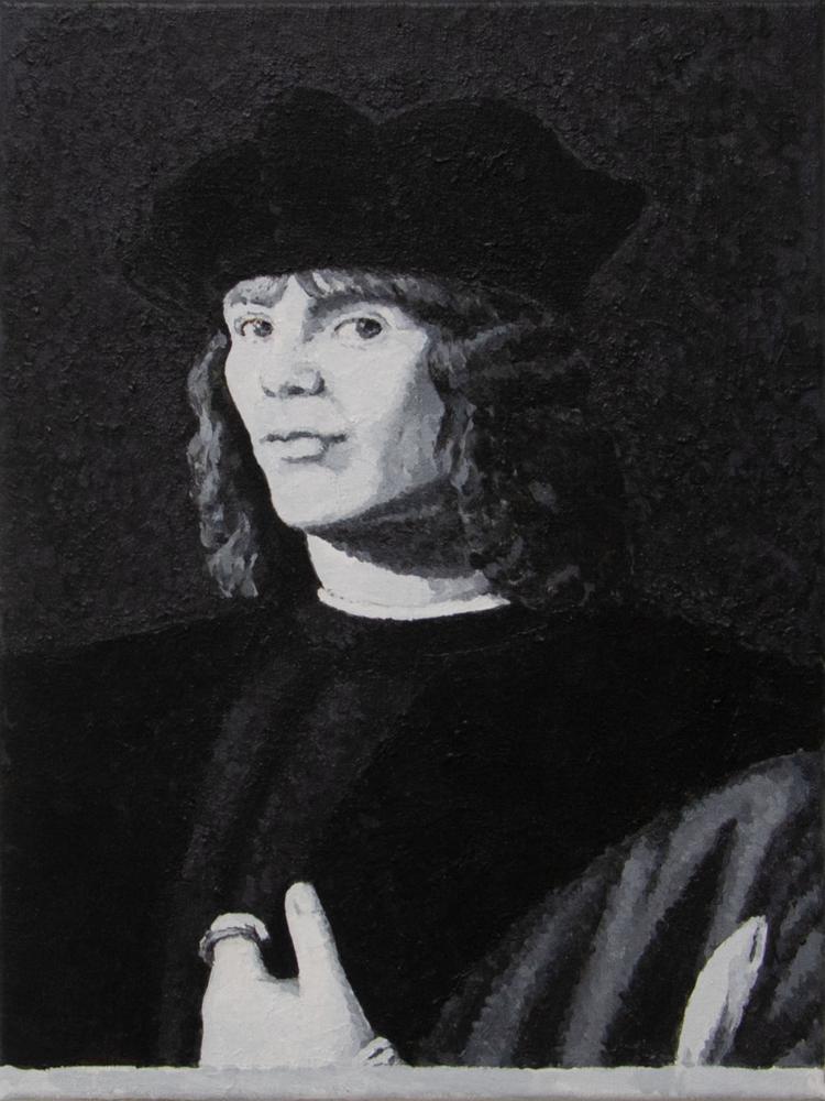 Uomo che guarda Andrea Solario - Artwork