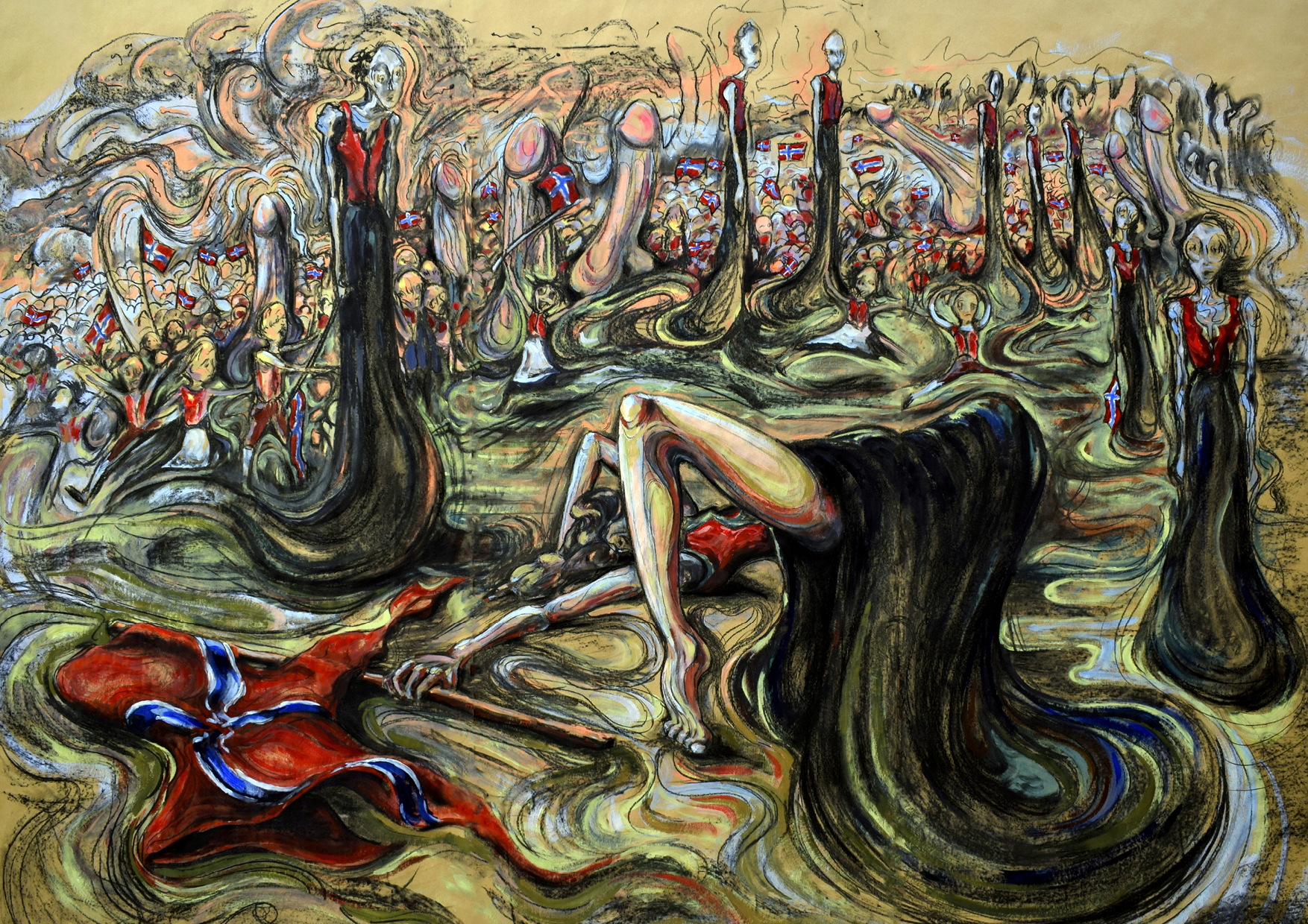 Two positions - 17.mai  - Artwork