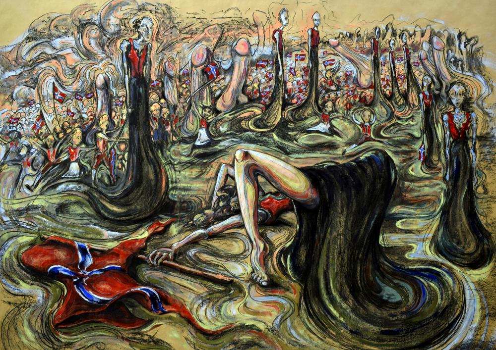 Two positions - 17.mai  - Artwork