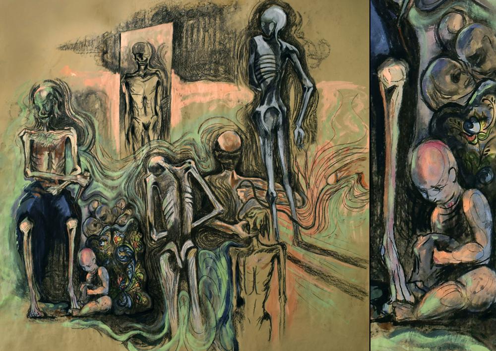 Two positions - in practice - Artwork