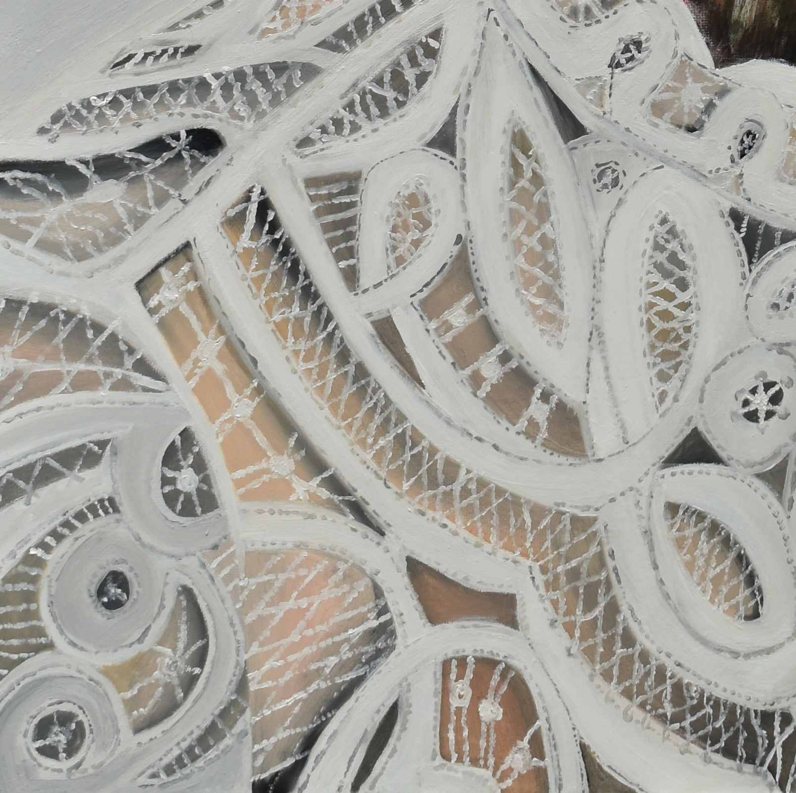 Ritratto in rosso e blu - Artwork