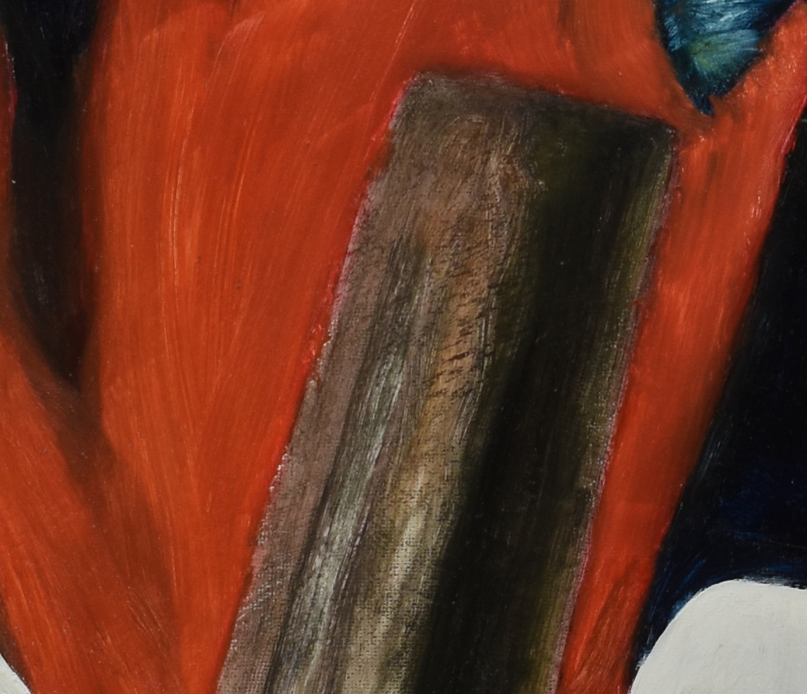 Ritratto in rosso e blu - Artwork