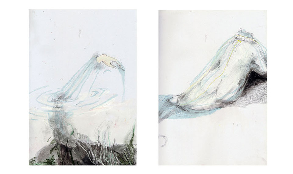 Giochi acquatici -from "MYSTIC SWAMP (questa palude è un tempo di mezzo)" series - Artwork