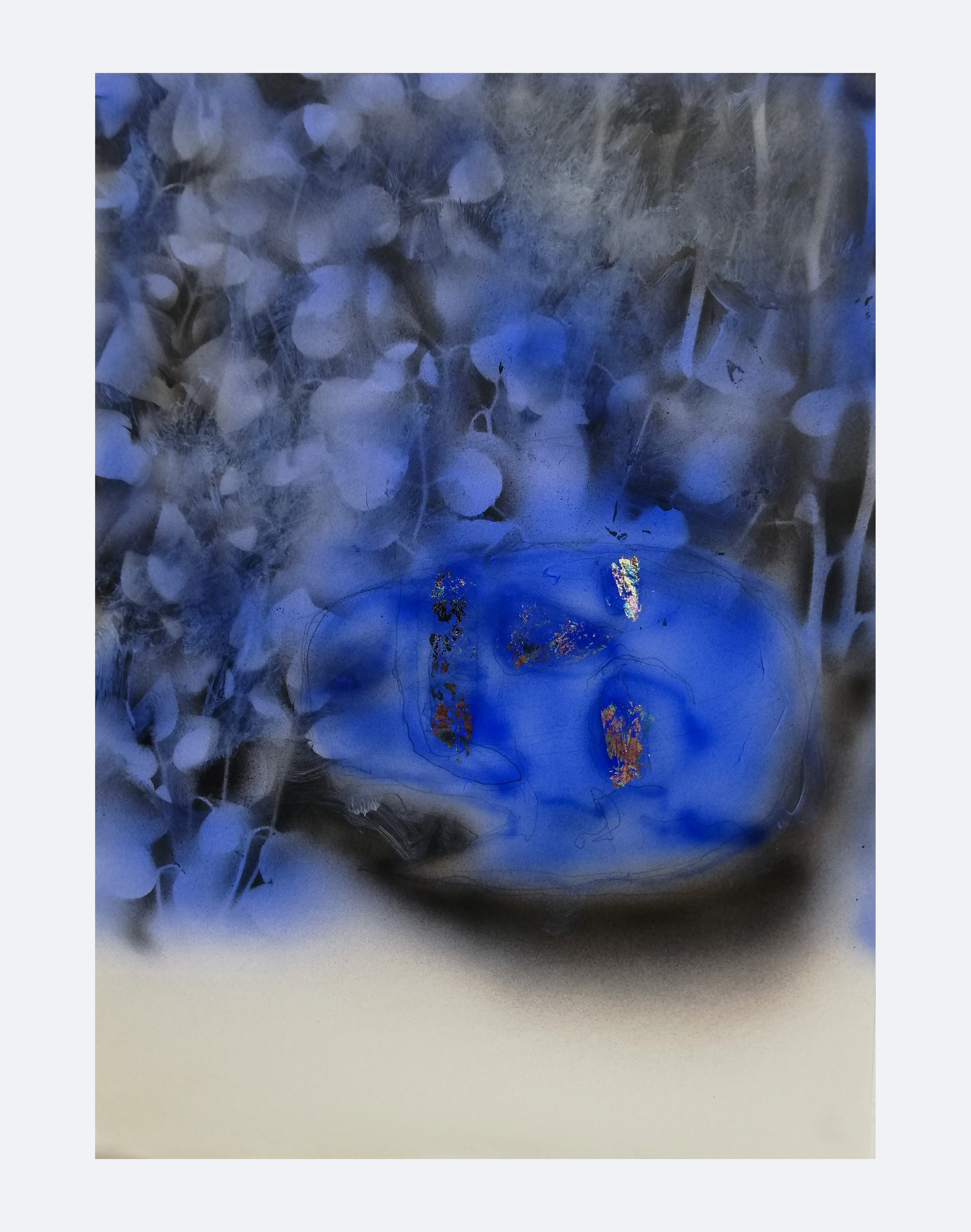 blue skull - Artwork