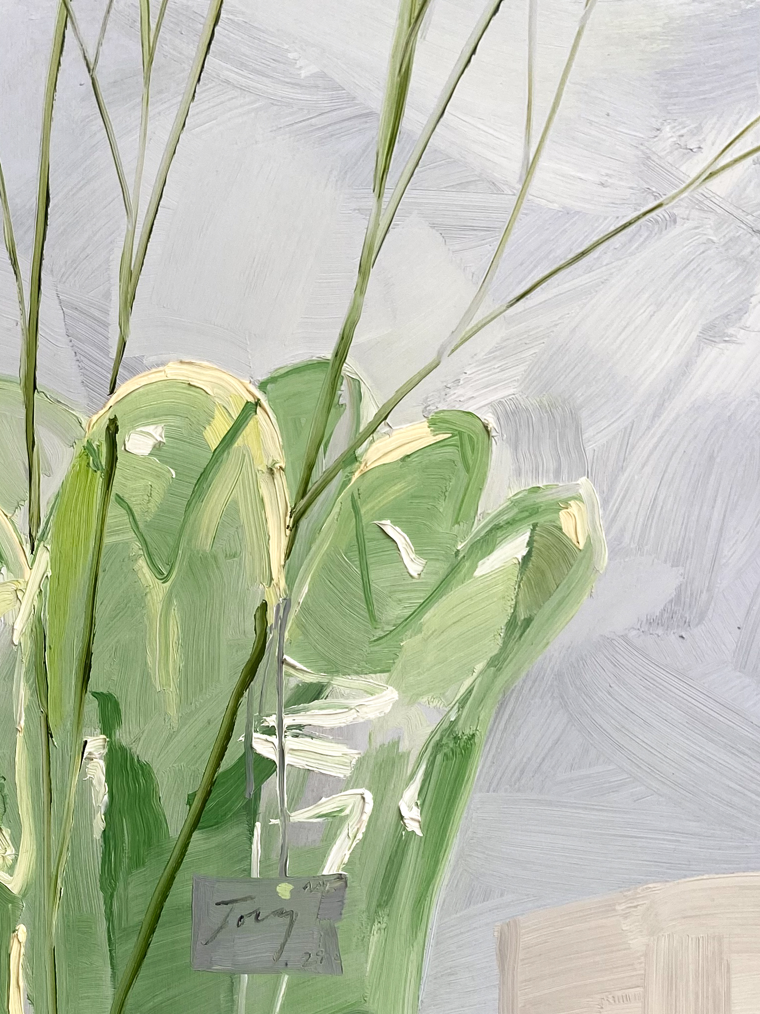 Green Vases - Artwork