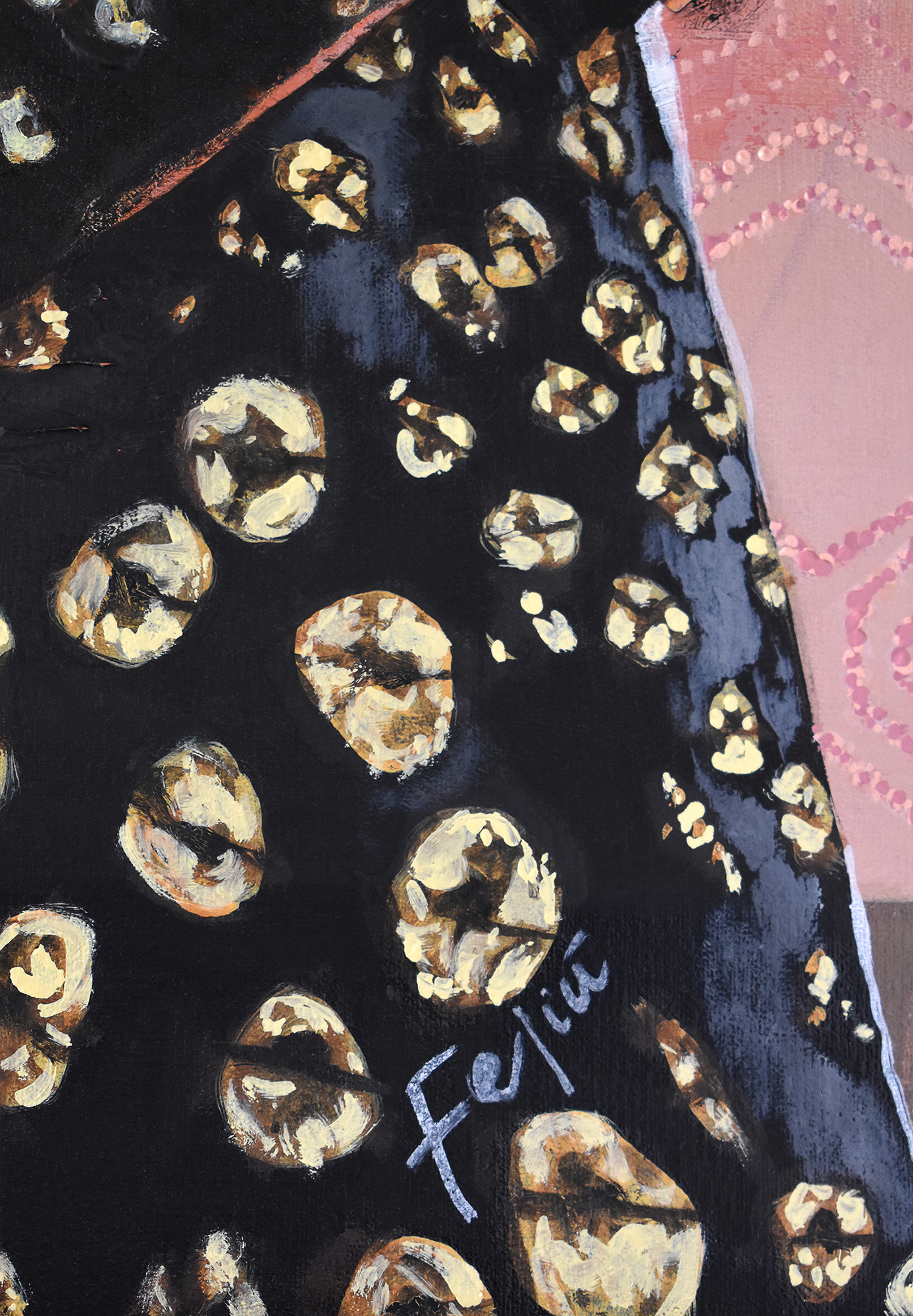 There has been left a tiger in my heart... - Artwork