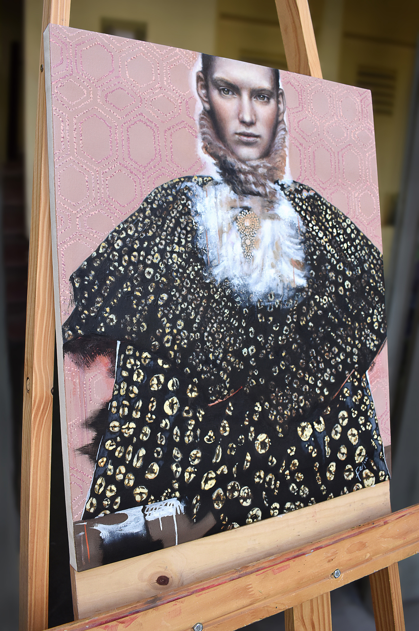 There has been left a tiger in my heart... - Artwork