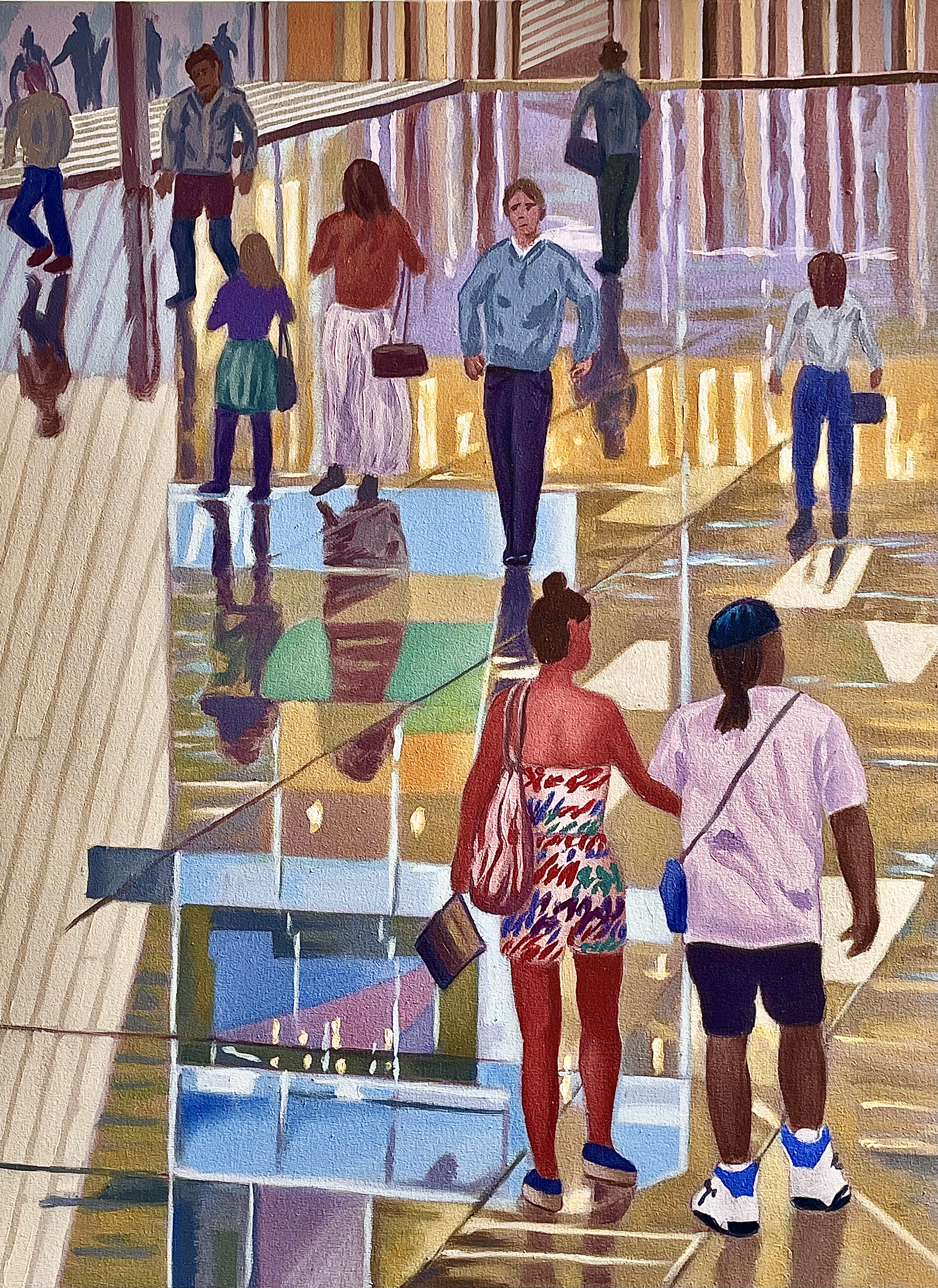 Hudson Yards Entrance Scene - Artwork