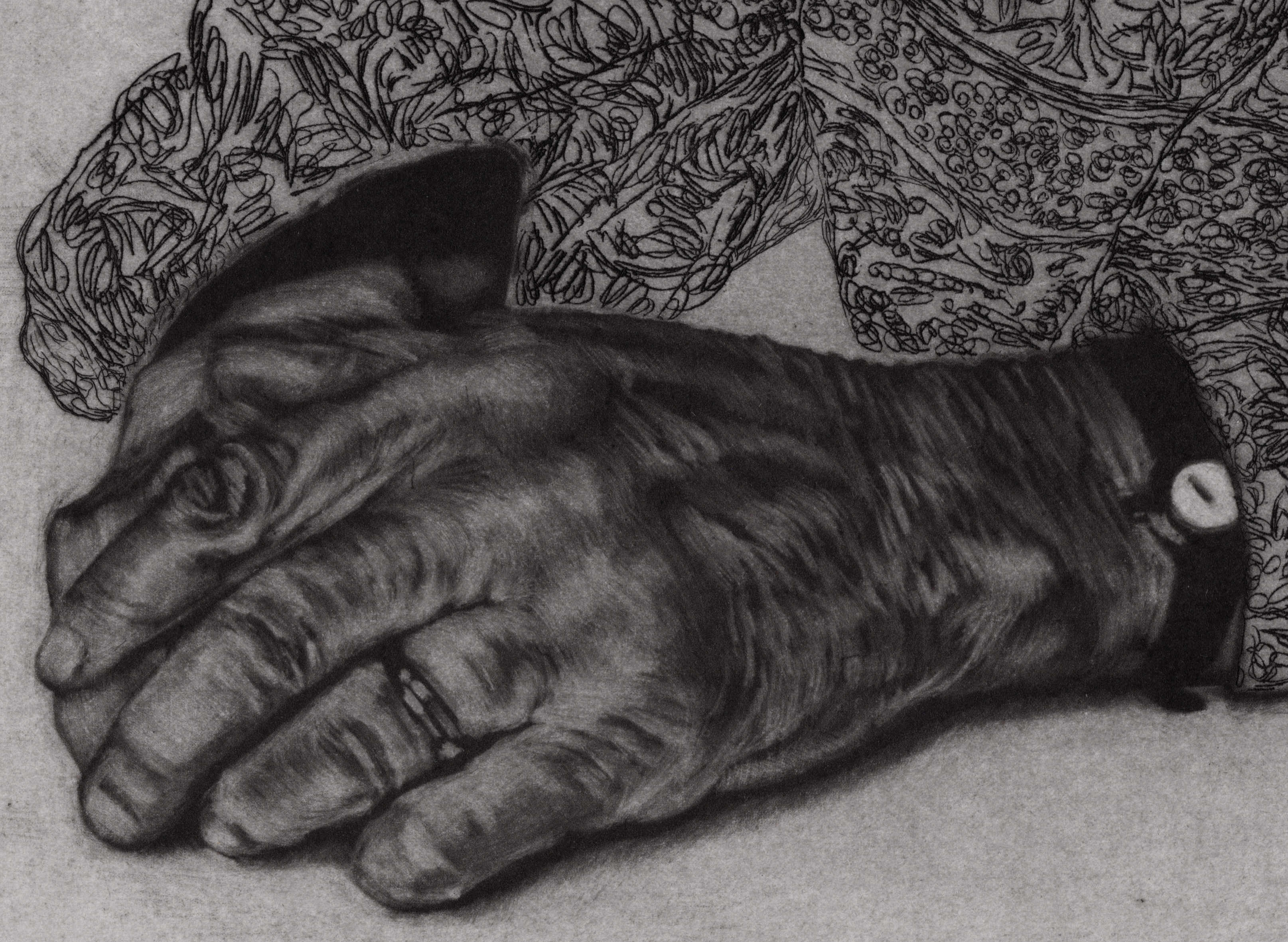 grandmother's hands (IV) - Artwork