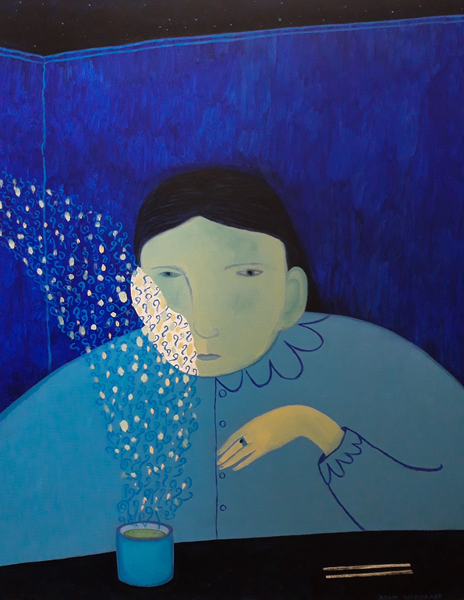 Tea Reading  - Artwork