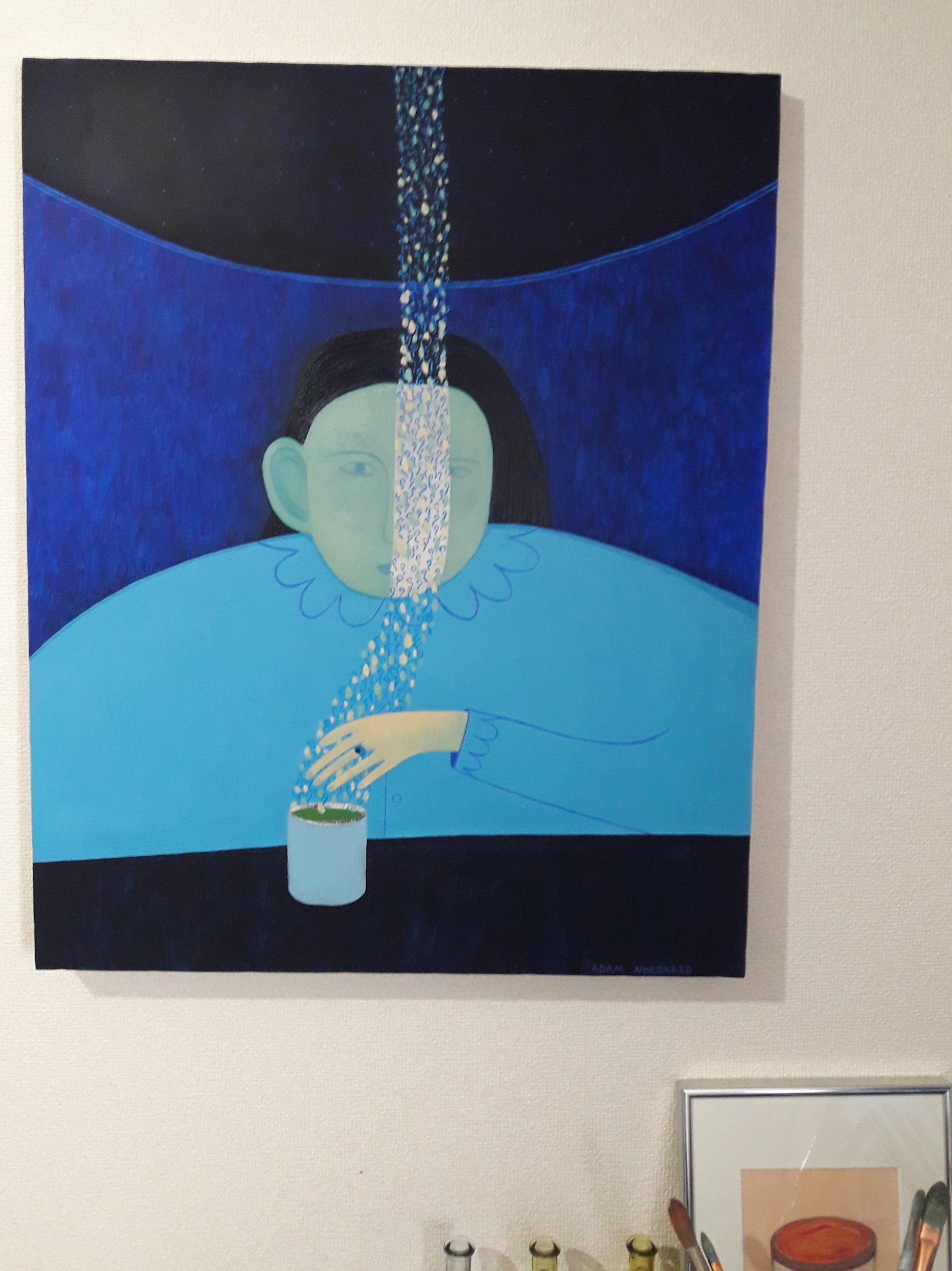 Tea Reading 2 - Artwork