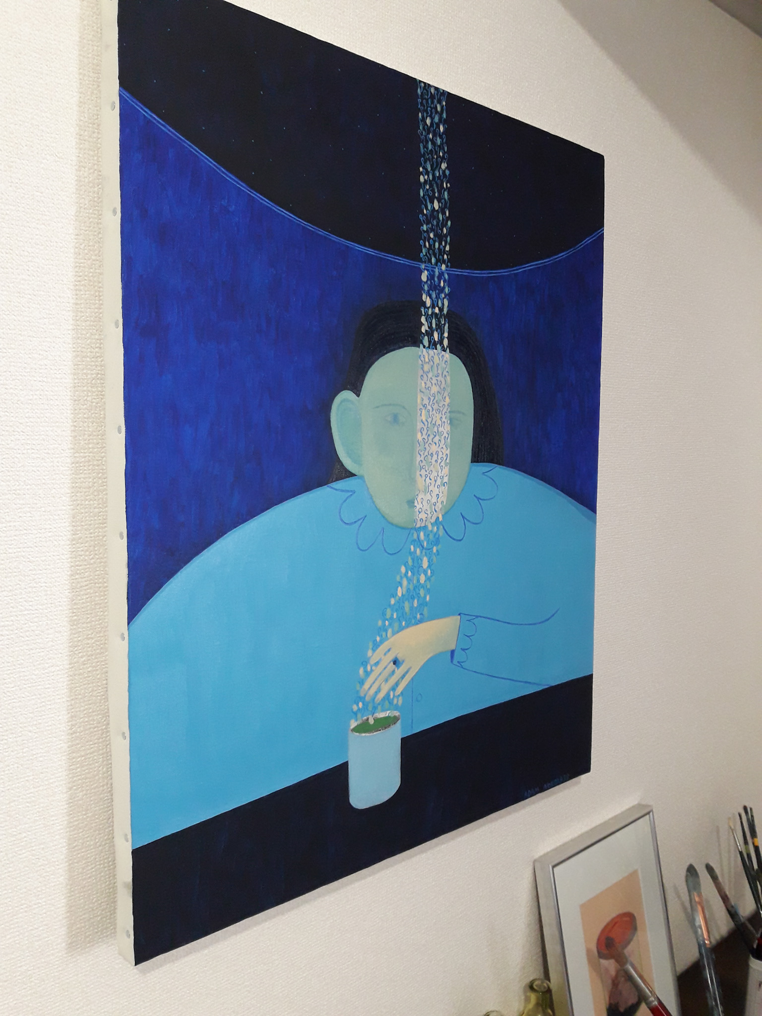 Tea Reading 2 - Artwork