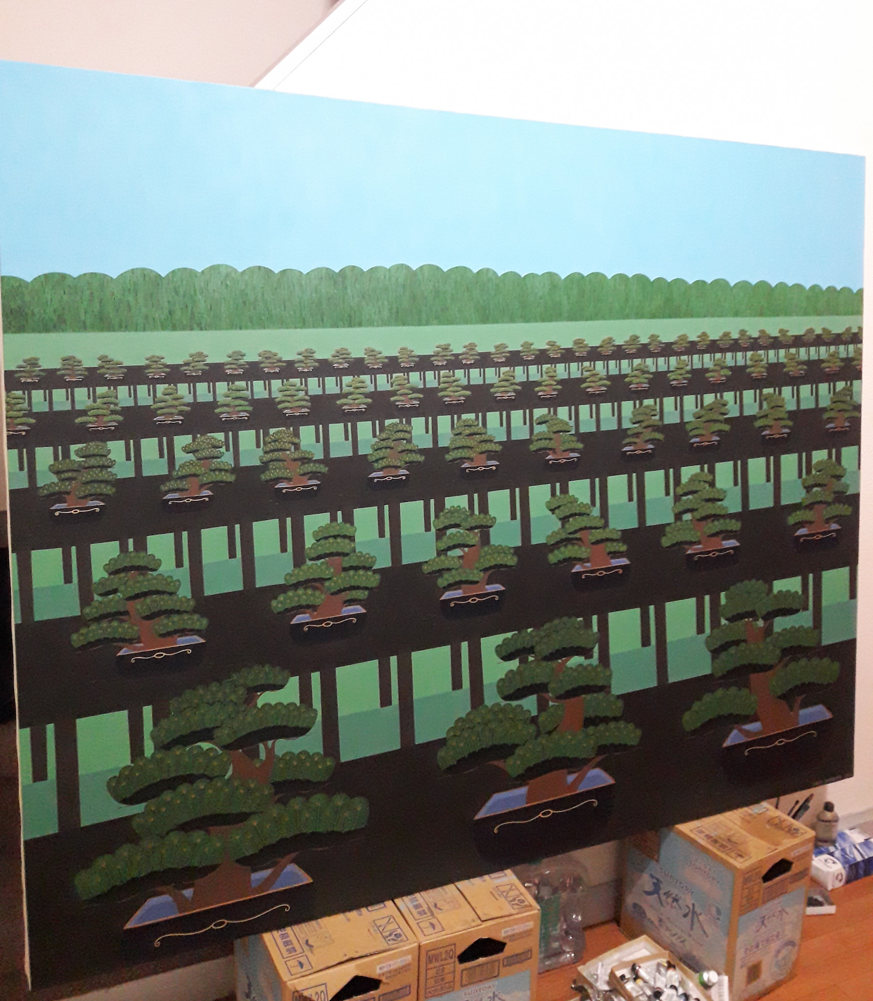 Bonsai Farm - Artwork