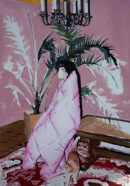 Party with a cat - Artwork