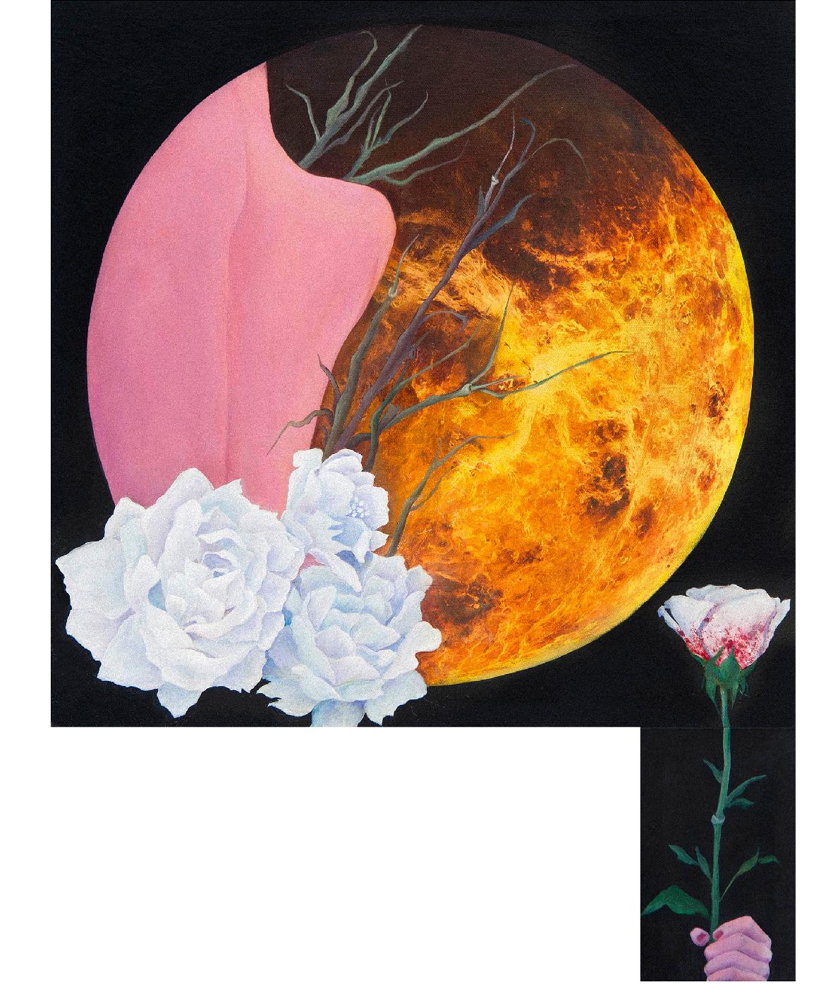 Flowers Blooming in Nothingness - Artwork